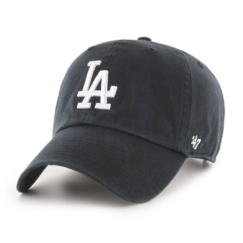 47-brand-clean-up-la-dodgers-cap-schwarz-wei-osf image 1