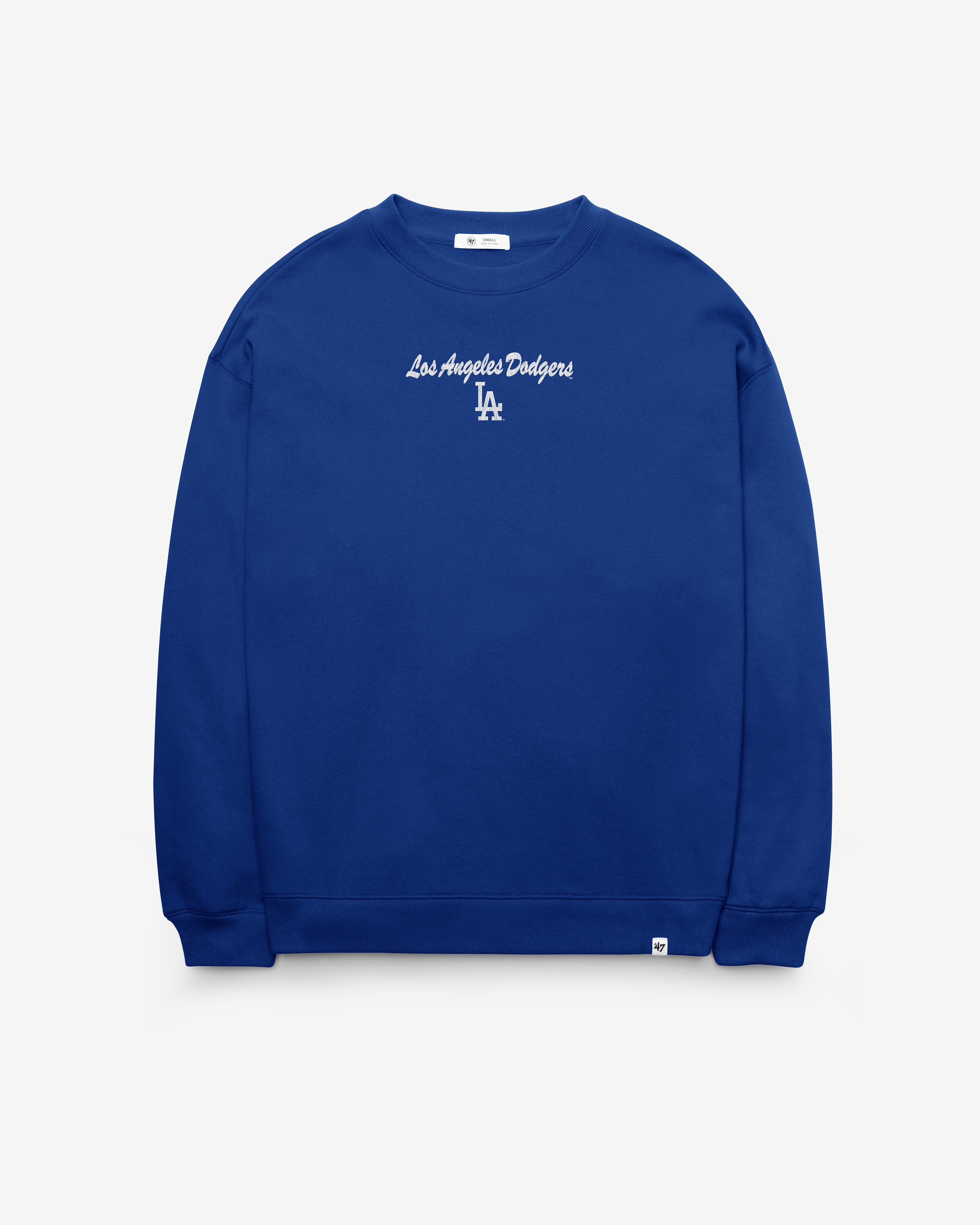 47-headline-fan-fuel-crew-sweatshirt-dodgers-royal-damen image 2