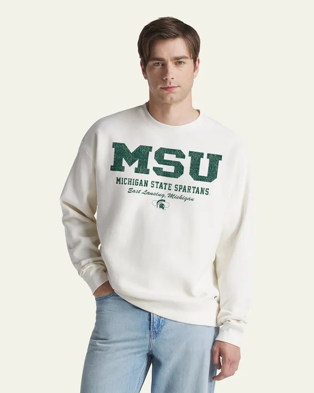 47-headline-crew-michigan-state-sweatshirt-sandstone-herren image 1