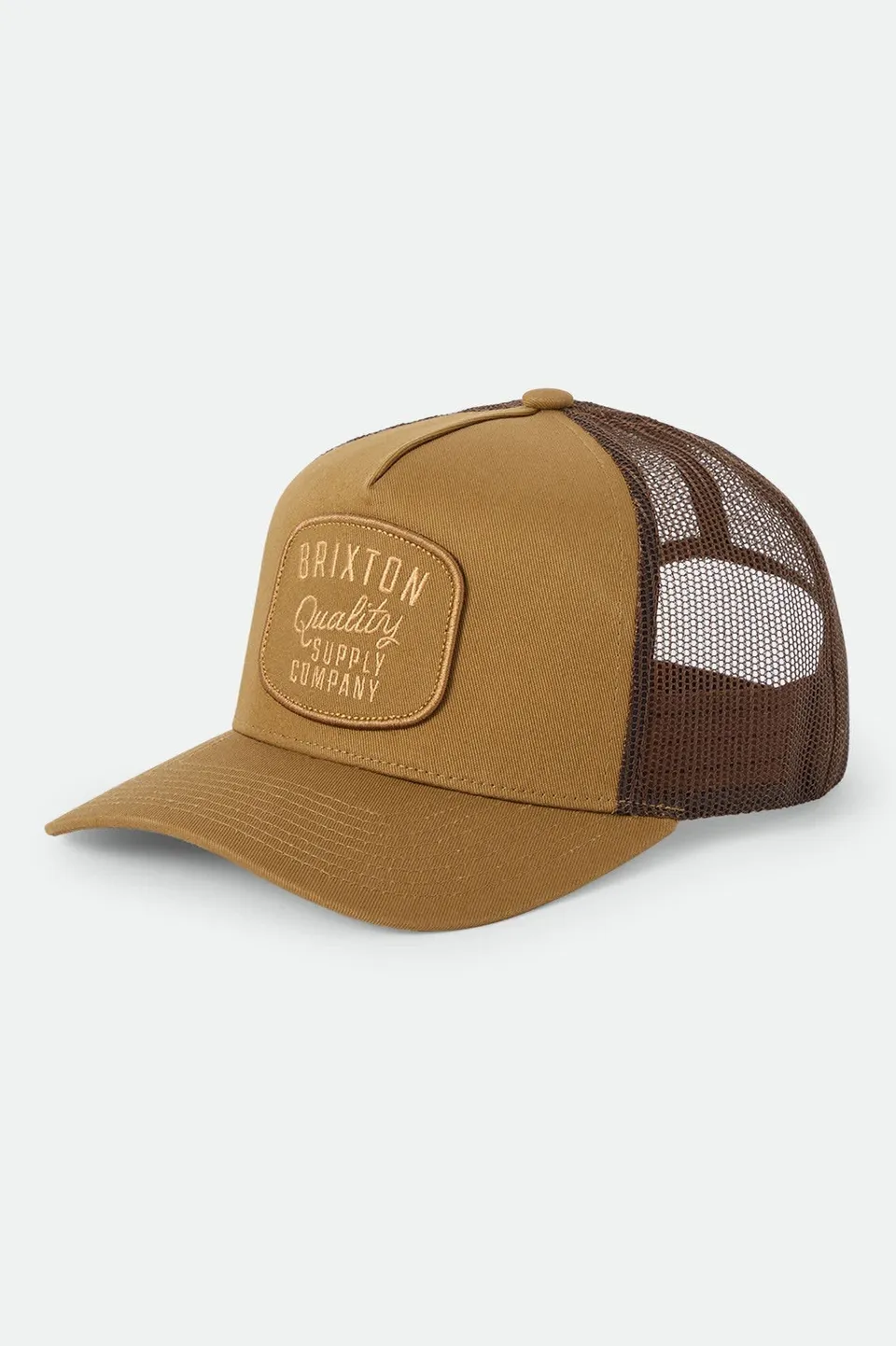 brixton-hubal-trucker-cap-dusted-ochre-mesh image 1