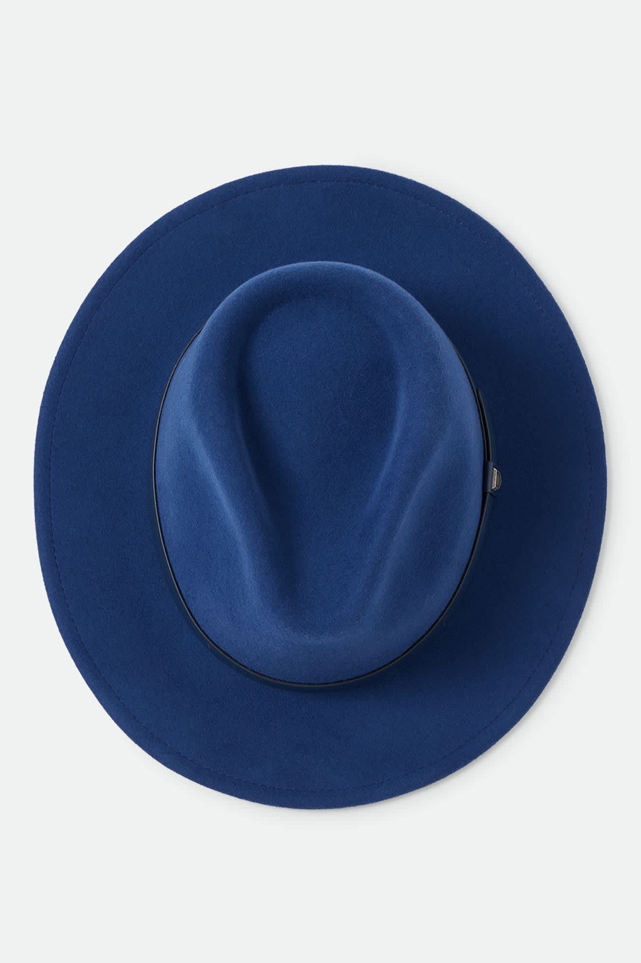 brixton-messer-fedora-classic-navy-wollfilz-hut image 8