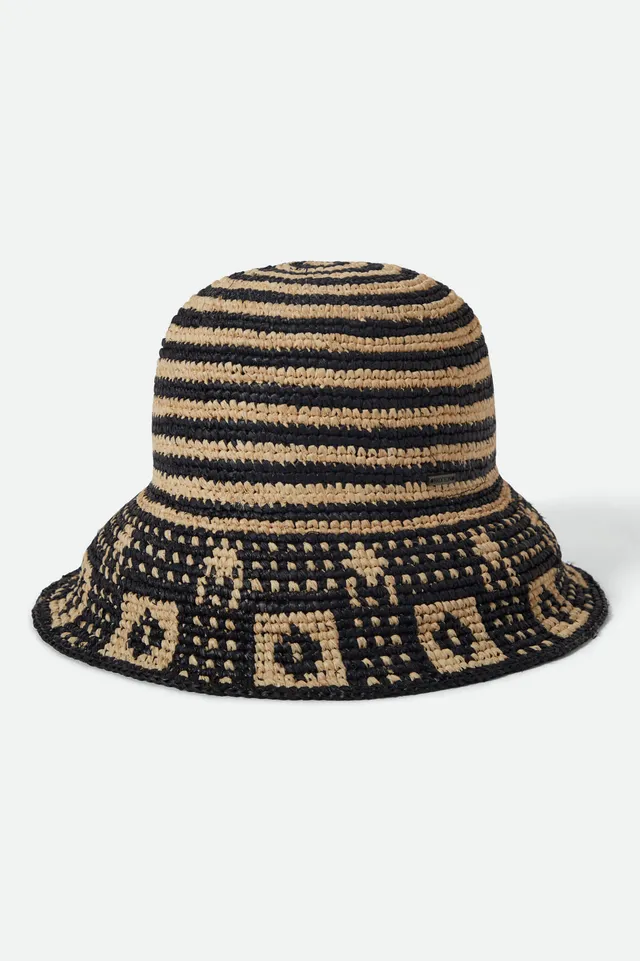brixton-redding-bucket-hat-black-strohhut-packbar image 1