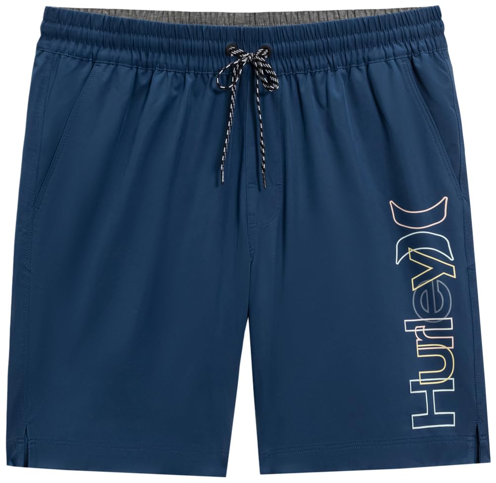 hurley-crossover-volley-boardshorts-herren-m-photo-blue-schnelltrocknend image 3