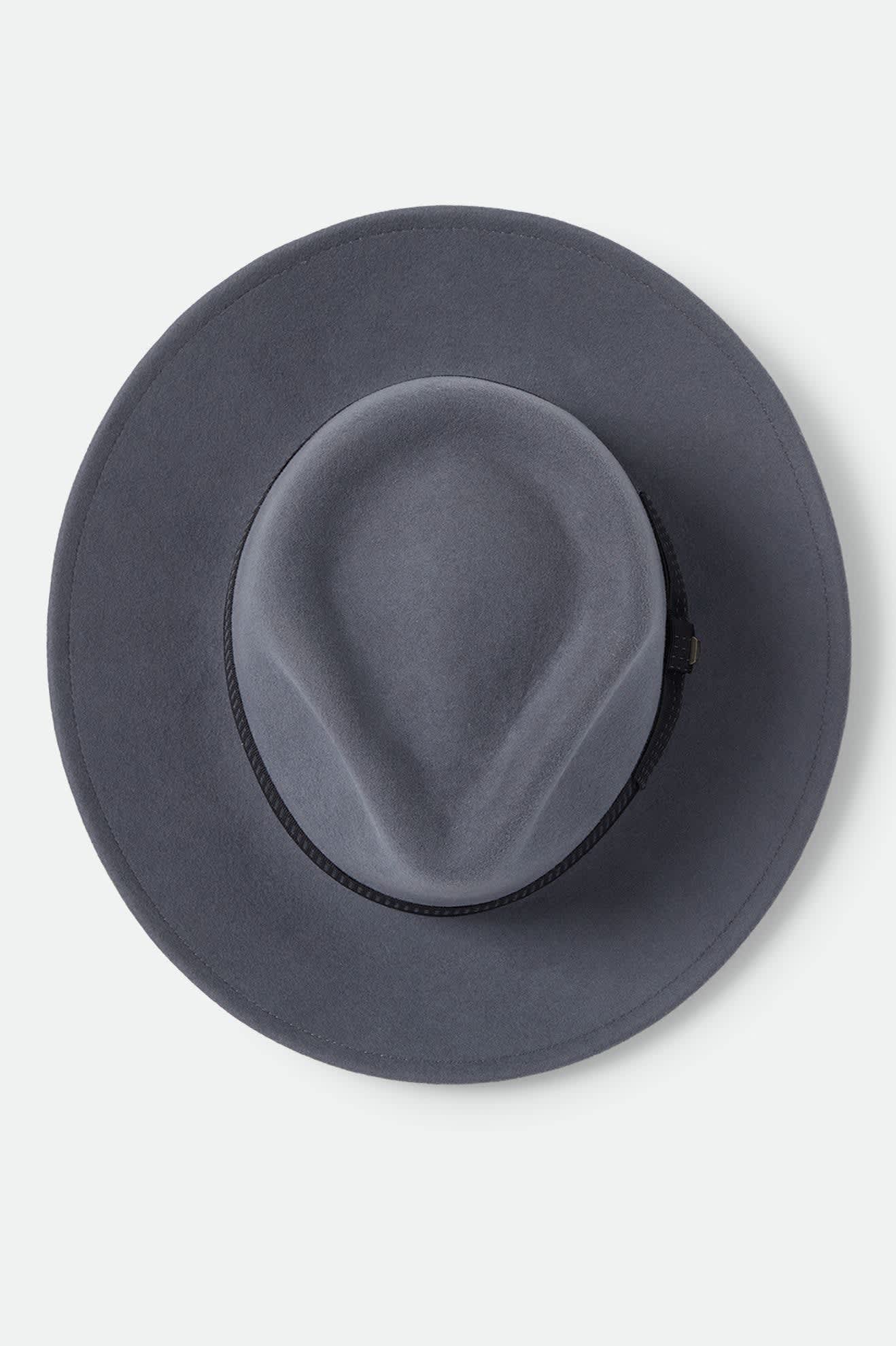 brixton-eames-fedora-future-grey-black-wollfilz image 8