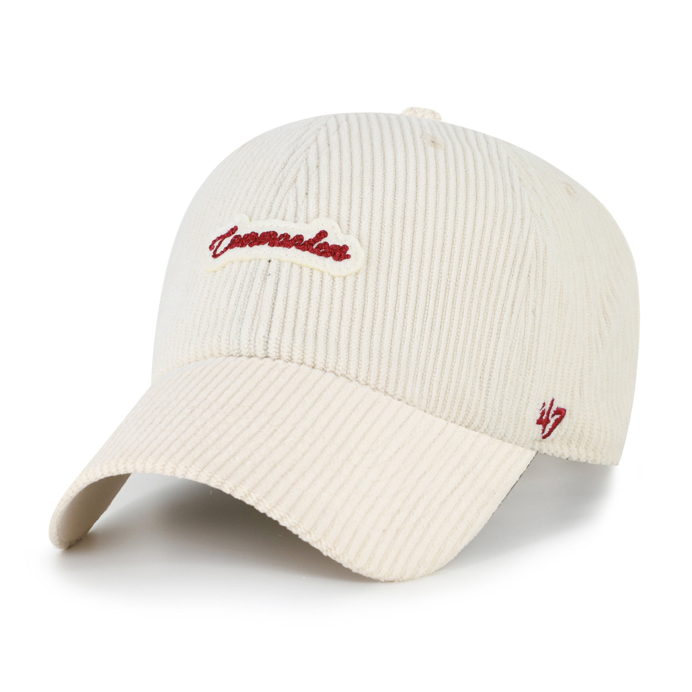 47-brand-47-clean-up-washington-commanders-cap-natural-cord image 1
