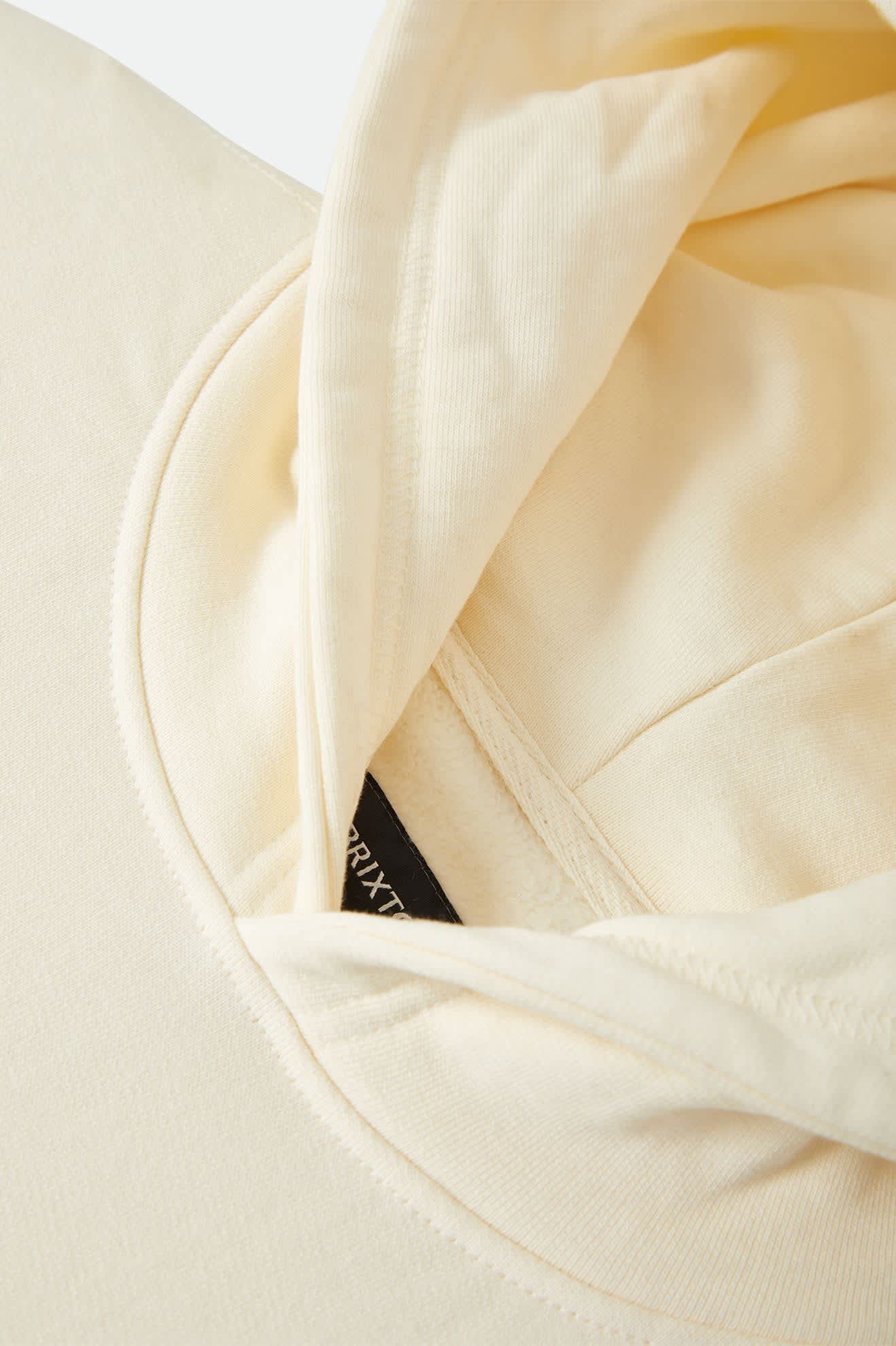 brixton-burger-she-wrote-hood-natural-beige-hoodie image 6