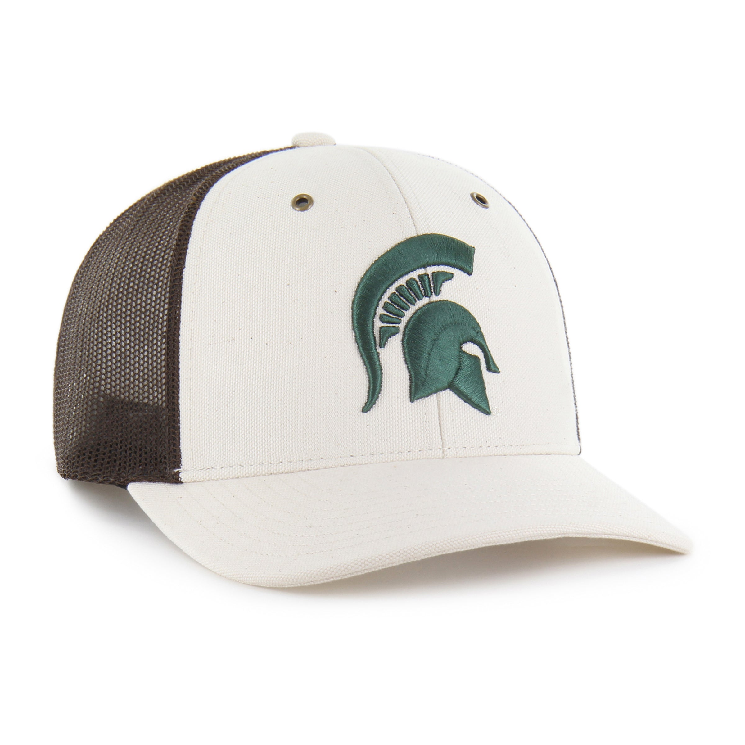 47-brand-47-trucker-michigan-state-cap-natural-snapback image 4