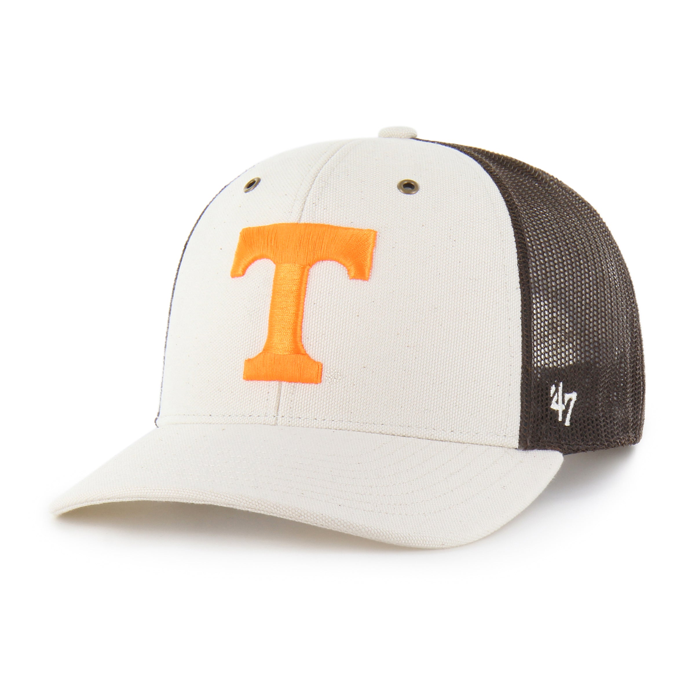 47-brand-tennessee-volunteers-carhartt-trucker-cap-natural image 1