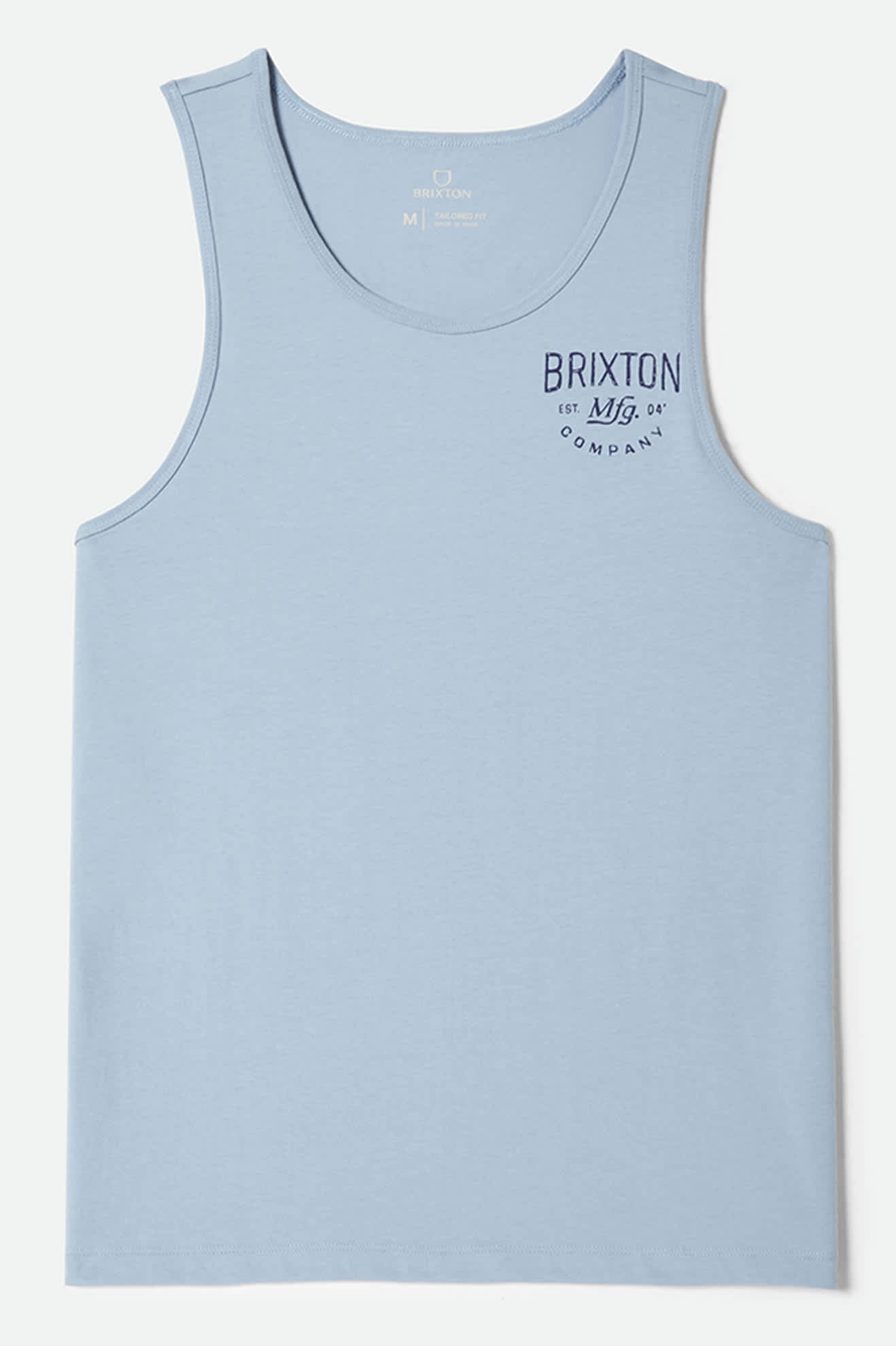 brixton-fremont-tank-top-dusty-blue-herren-gr-s-xxl image 1