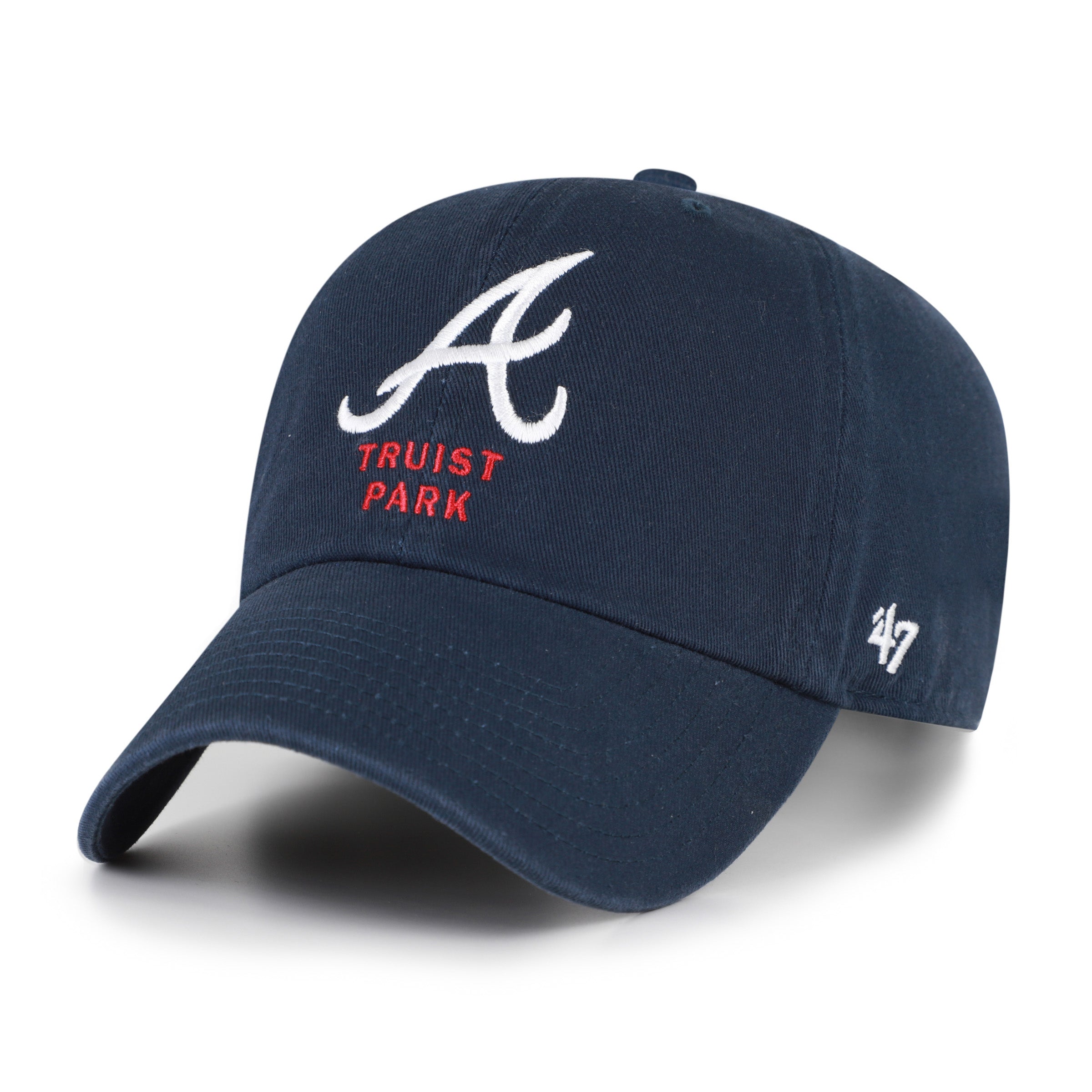 47-clean-up-atlanta-braves-bite-zone-cap-navy-baumwolle image 4