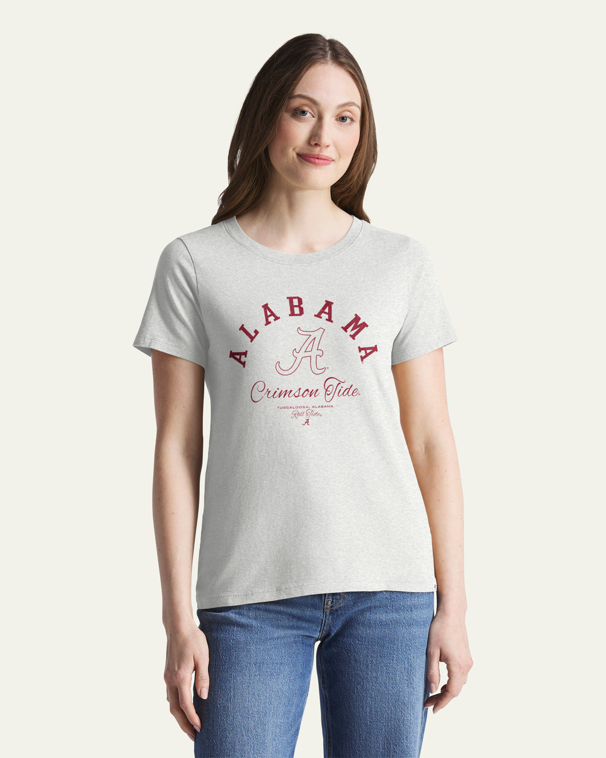 47-foundation-tee-alabama-arcball-t-shirt-damen-relay-grey image 1
