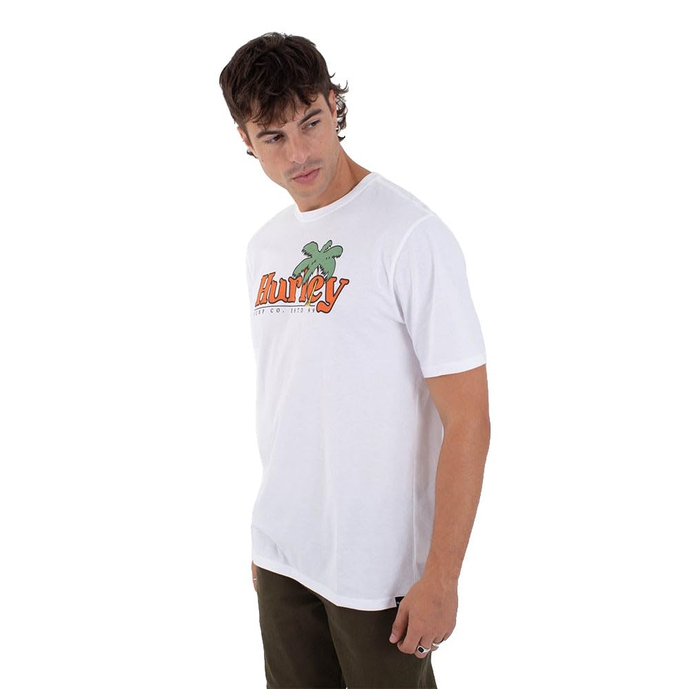 hurley-oz-t-shirt-herren-xl-kurzarm-klassisch image 4