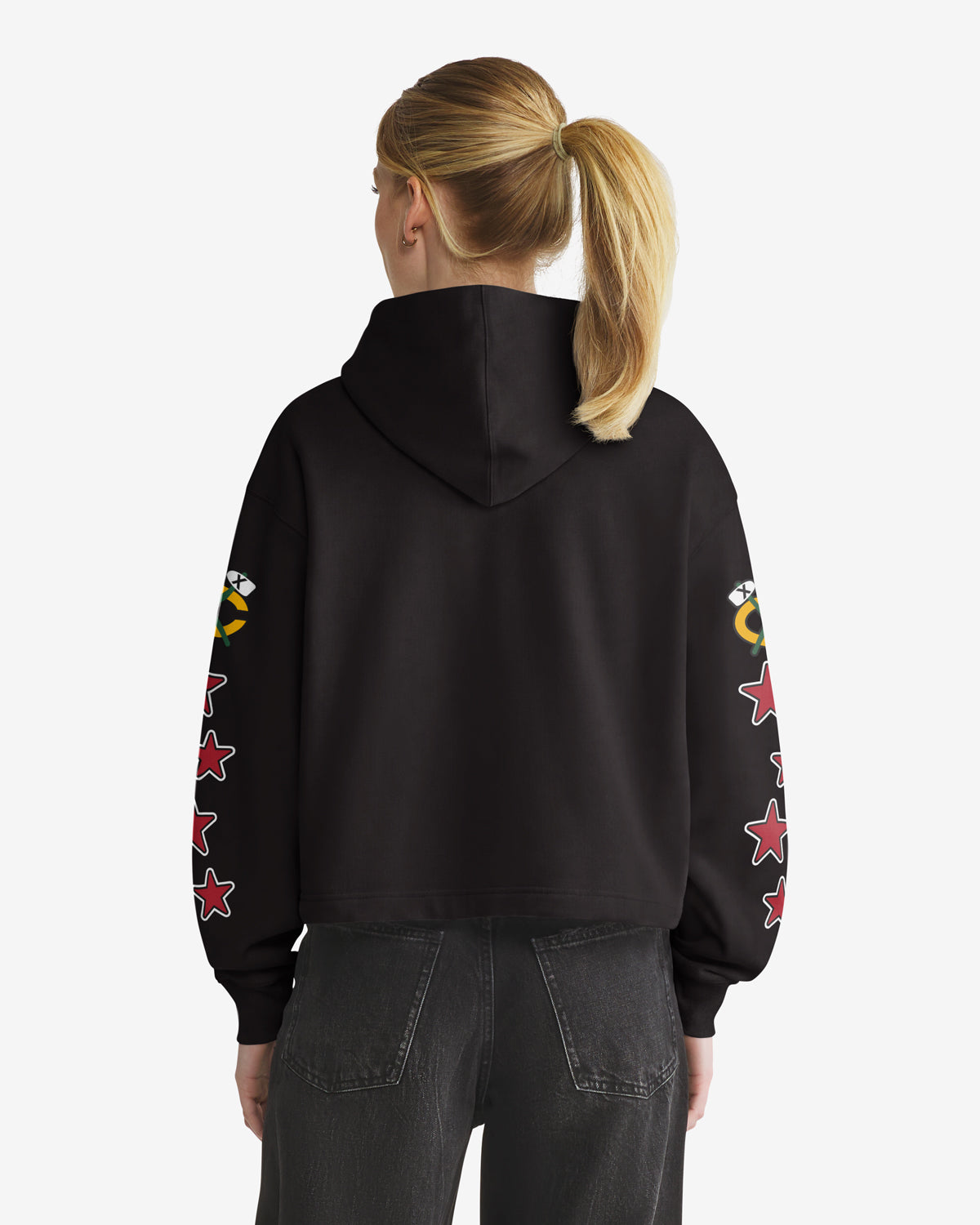47-venice-chicago-blackhawks-hoodie-jet-black-damen image 2