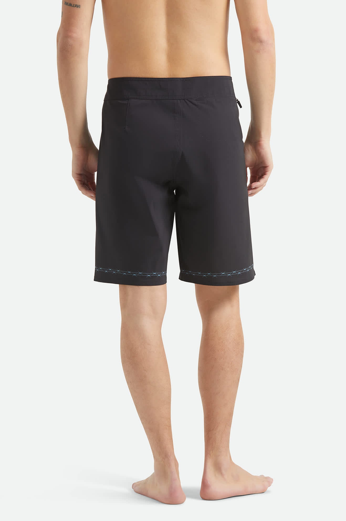 brixton-blitz-boardshort-21-boardshort-black-masks-schnelltrocknend image 4