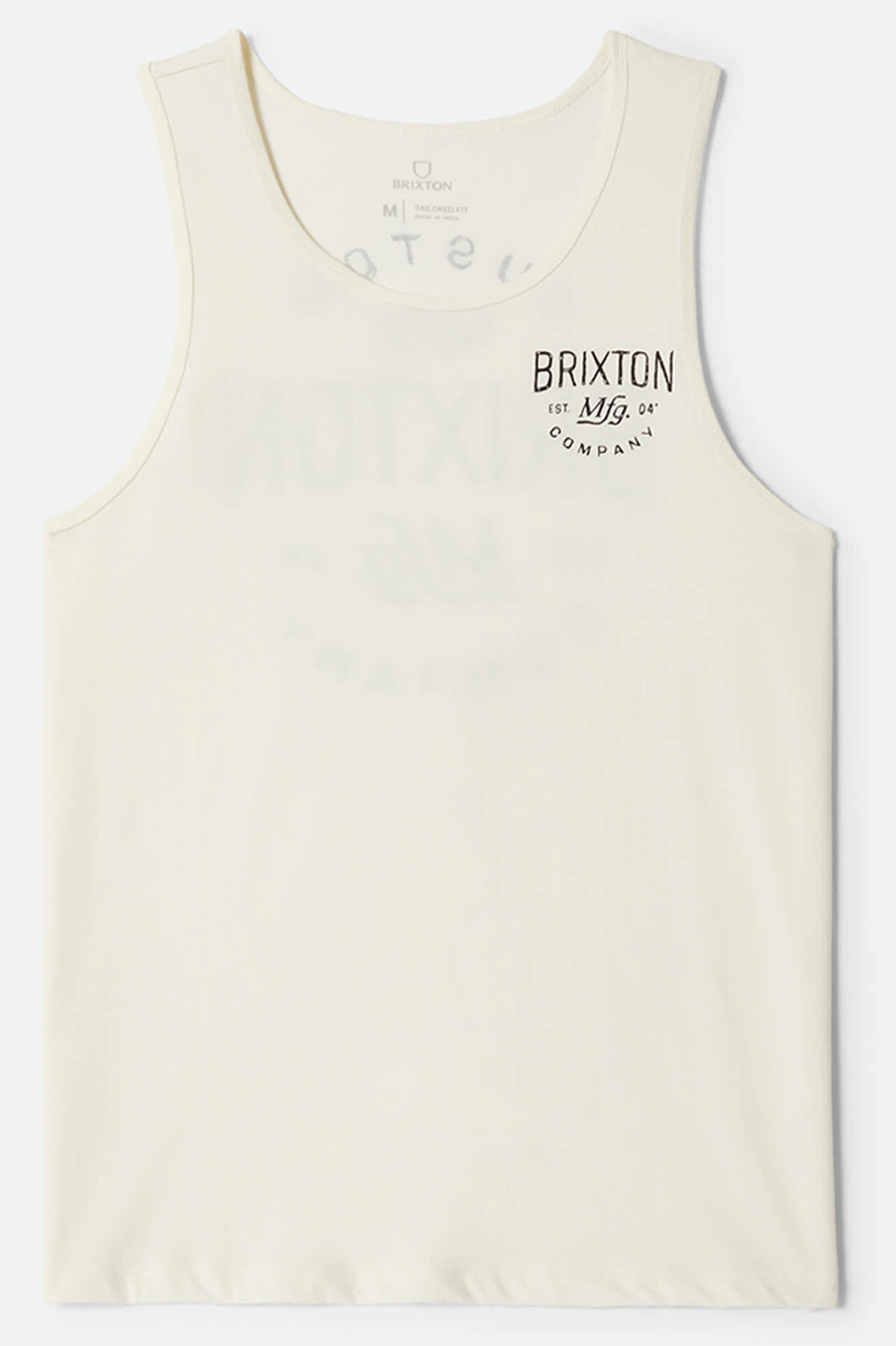 brixton-fremont-tank-top-off-white-baumwolle-herren image 1