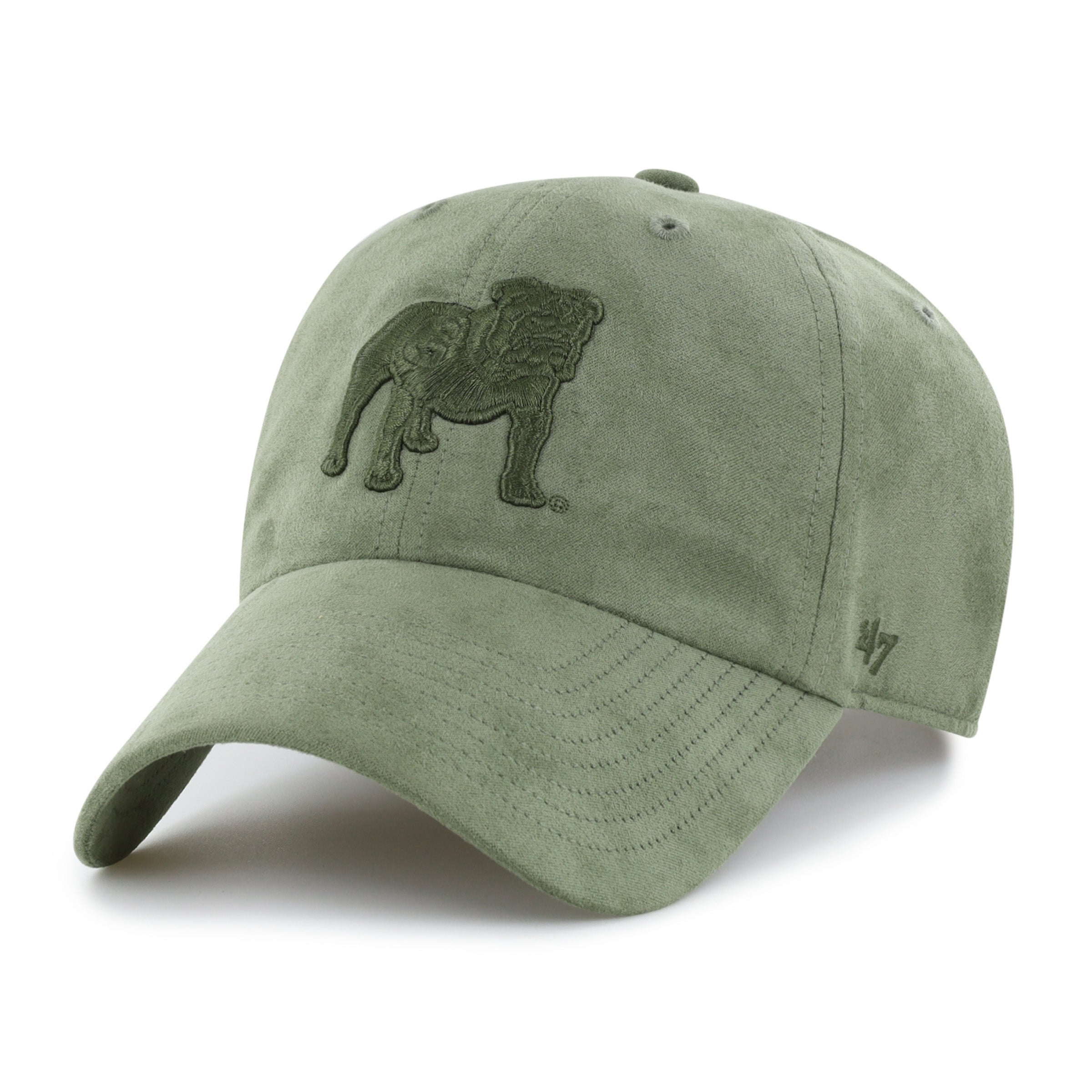47-brand-47-clean-up-georgia-bulldogs-ballpark-suede-cap-moss image 1