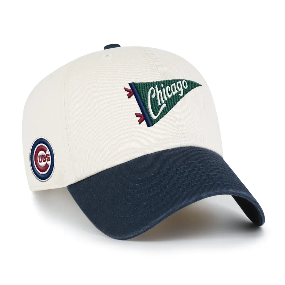 47-clean-up-chicago-cubs-pennant-city-cap-sandstone-baumwolle image 1