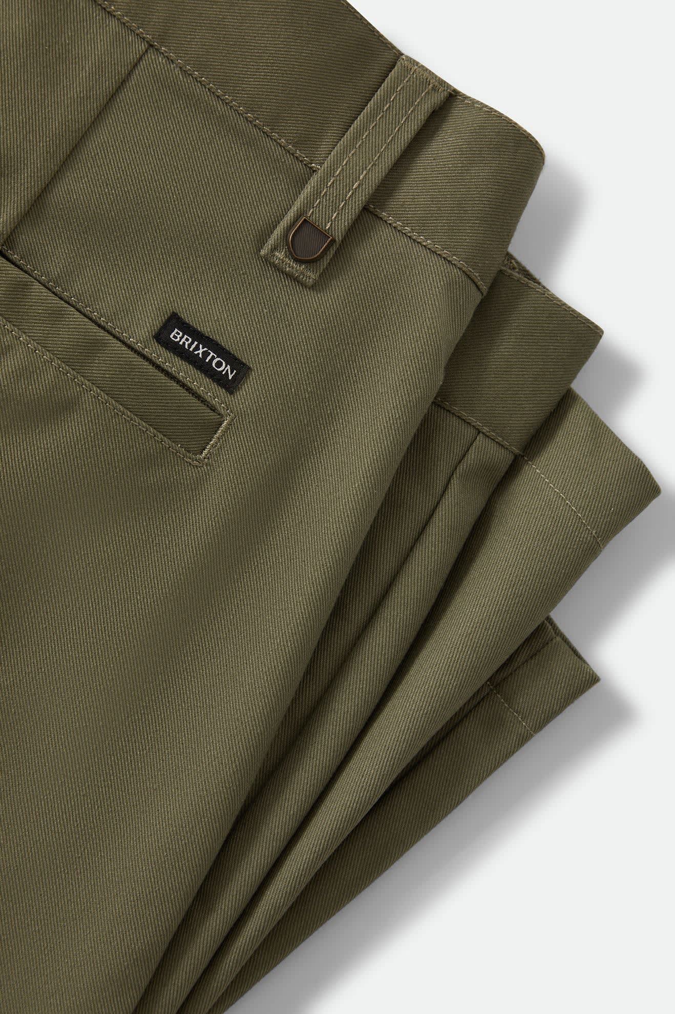 brixton-santo-chino-short-olive-surplus-stretch image 8