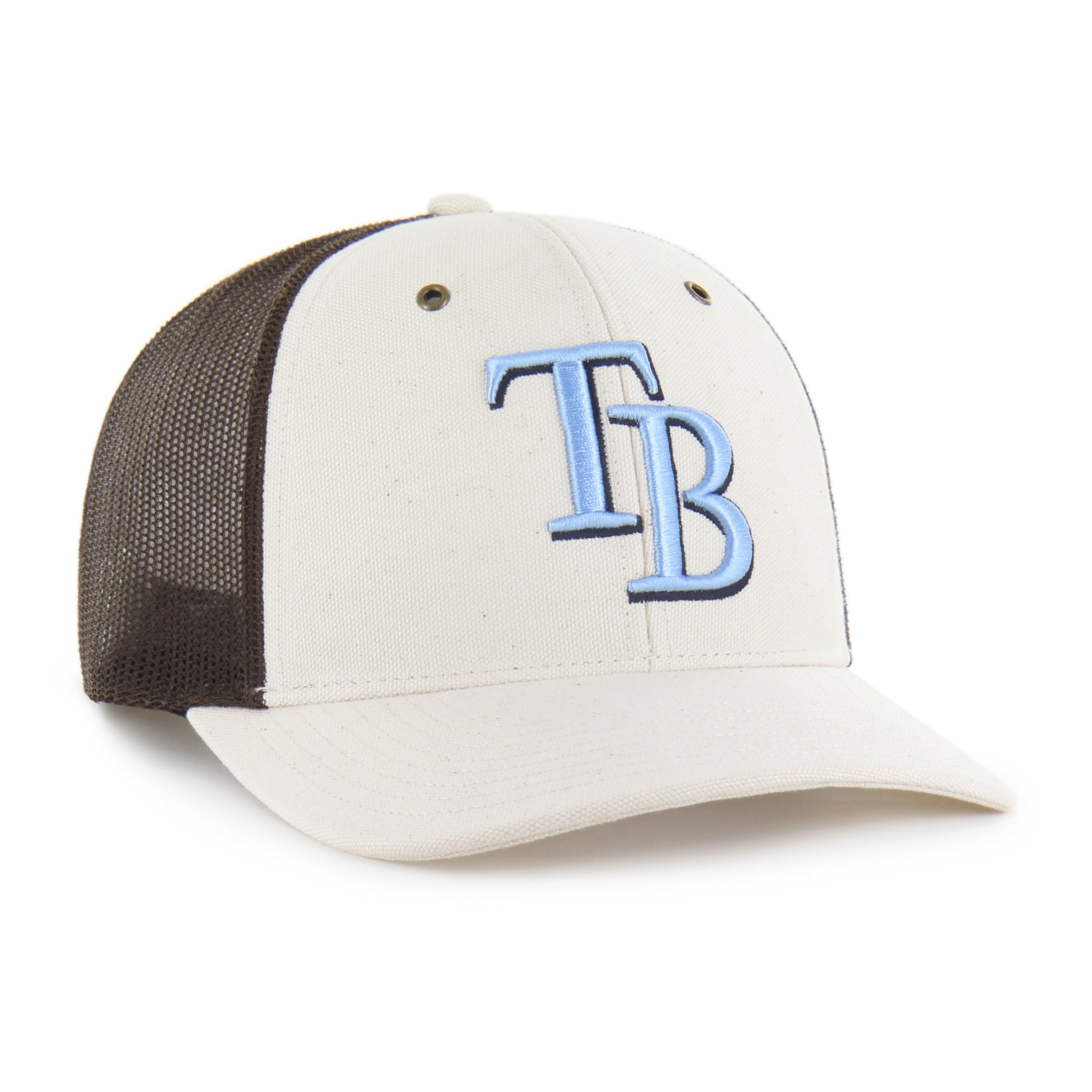 47-trucker-tampa-bay-rays-carhartt-trucker-cap-natural image 4