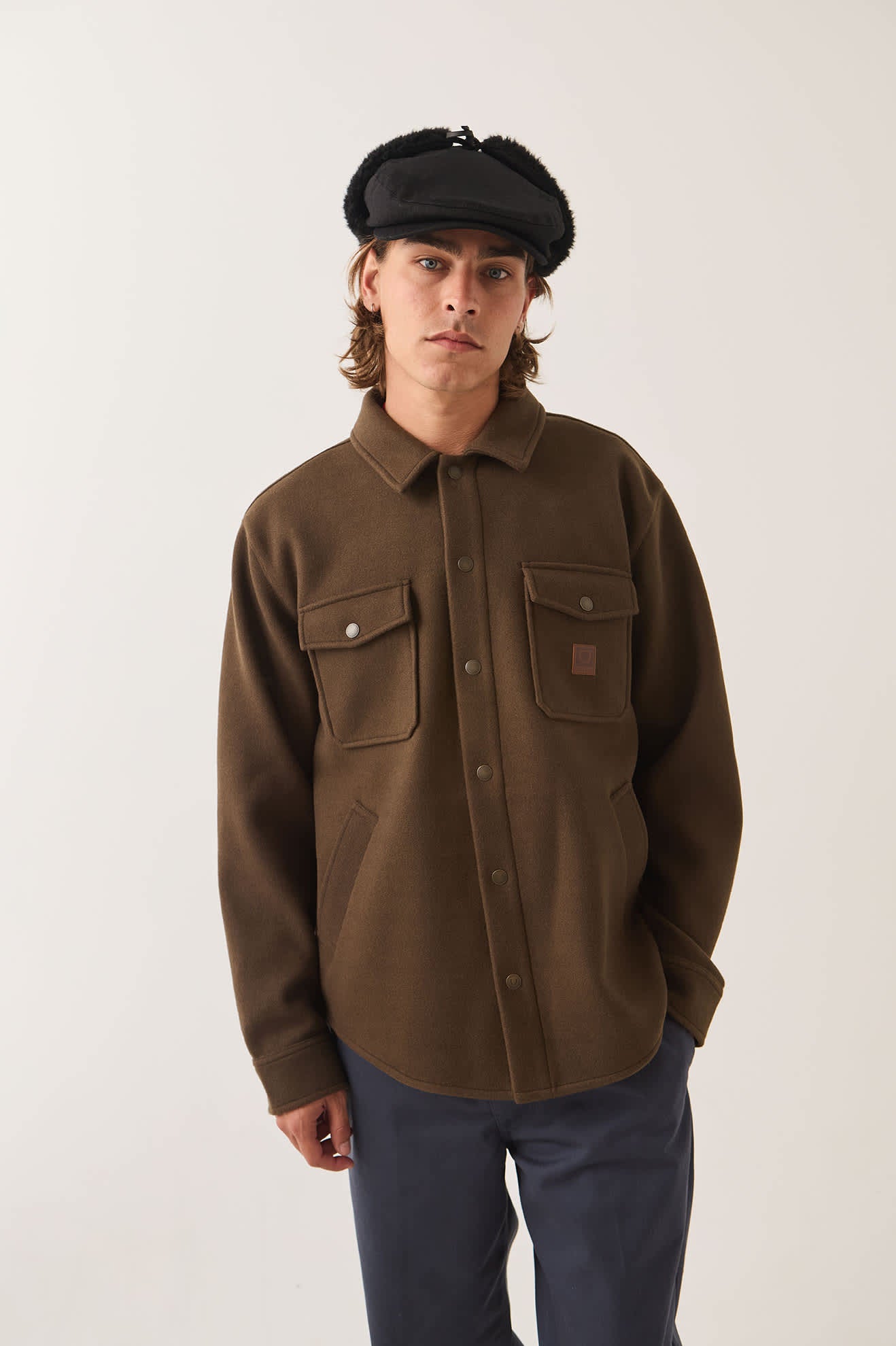 brixton-durham-felted-stretch-jacke-walnut-brown image 6