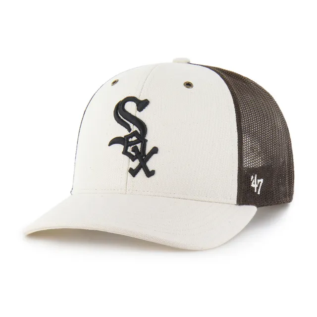 47-trucker-chicago-white-sox-cap-natural-snapback-mesh image 1