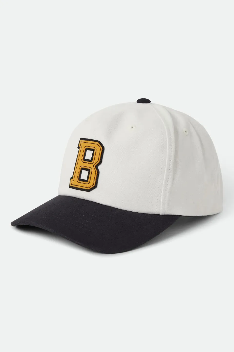 brixton-big-b-cap-beige-verstellbar-mit-patch image 1