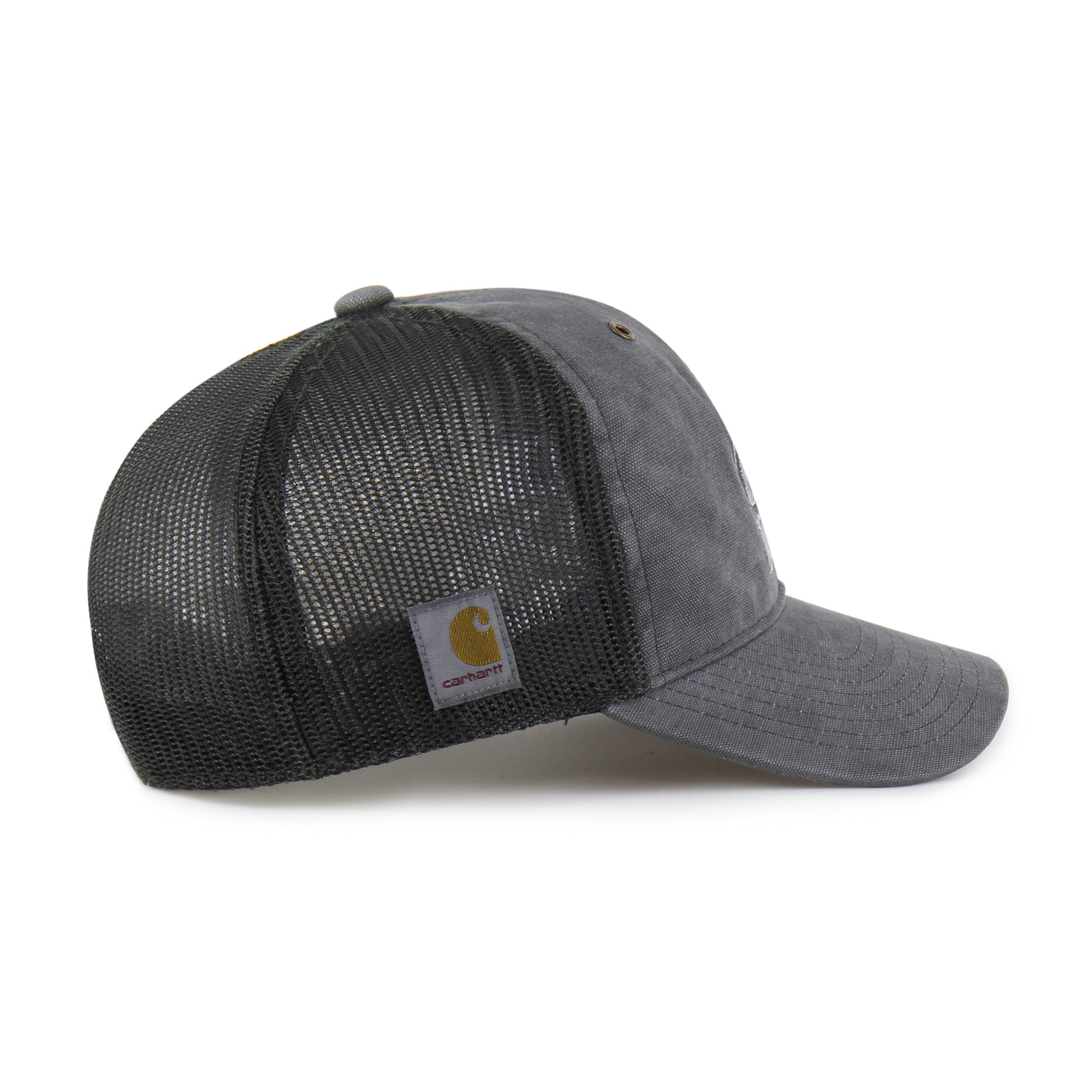 47-trucker-cleveland-browns-carhartt-cap-schwarz-snapback image 2
