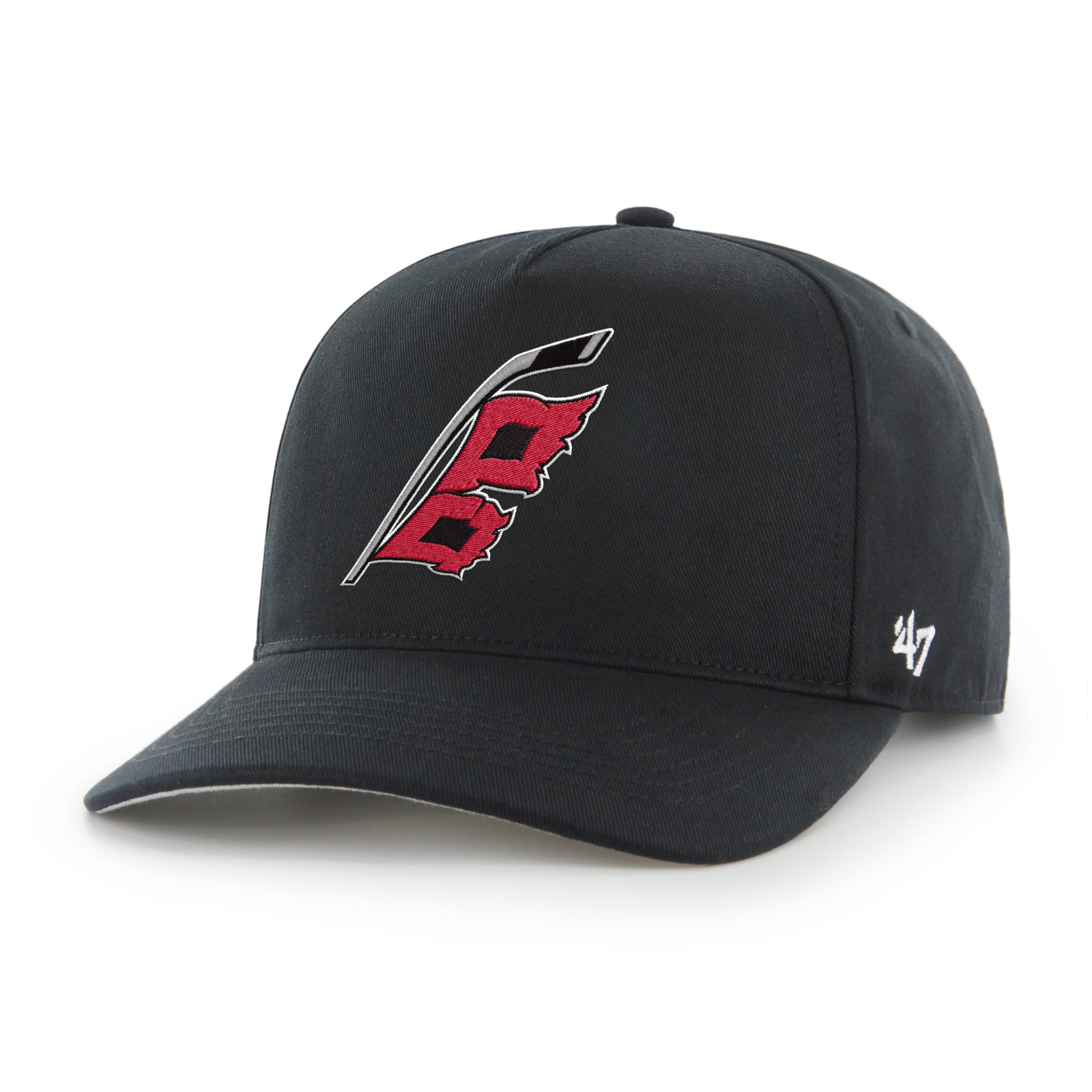 47-brand-hitch-carolina-hurricanes-sure-shot-cap-schwarz image 3