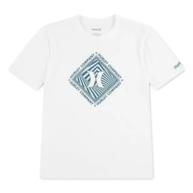 hurley-89057-grafik-t-shirt-jungen-gr-8-10-jahre-kurzarm image 1