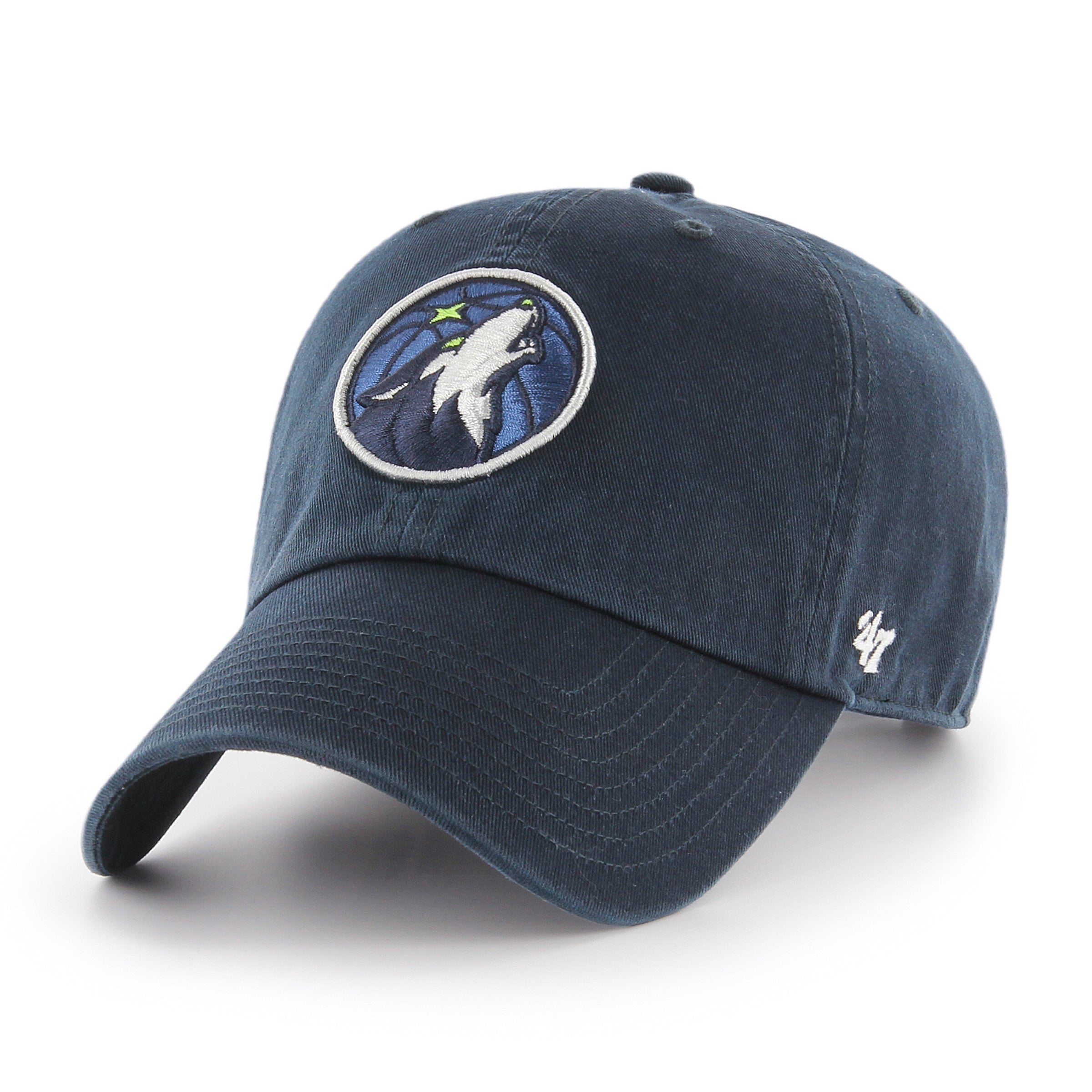 47-brand-timberwolves-47-clean-up-cap-navy-verstellbar image 1