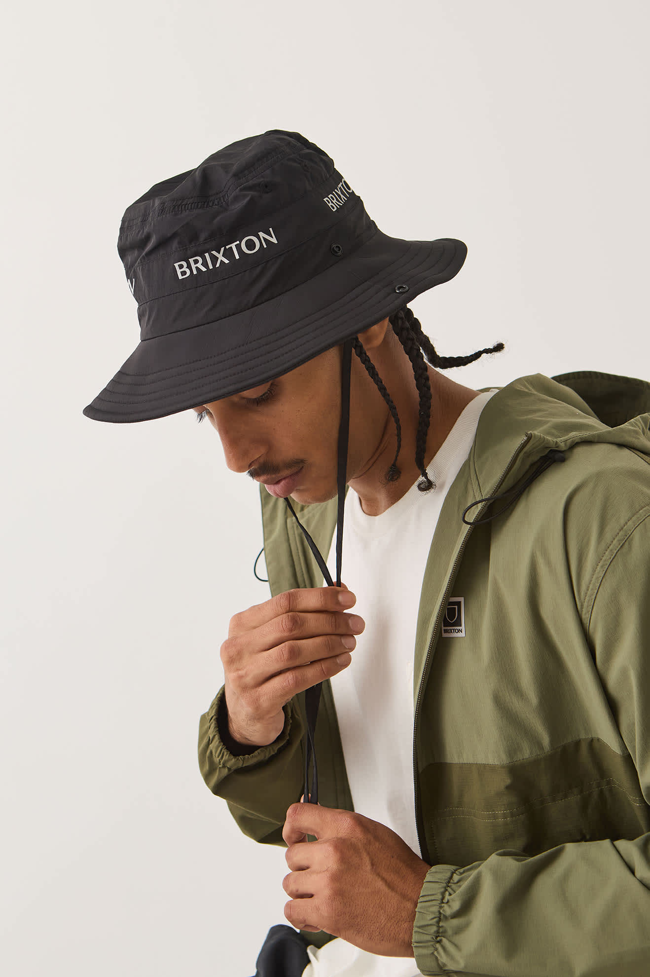 brixton-journey-safari-hat-safarihut-schwarz-wasserabweisend image 6