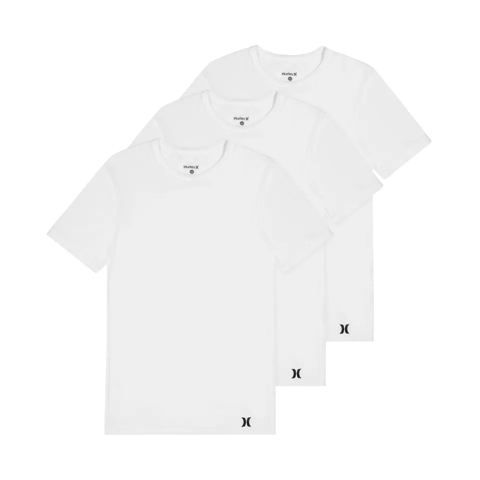 hurley-3-pack-cotton-crewneck-t-shirt-herren-m-baumwolle image 1