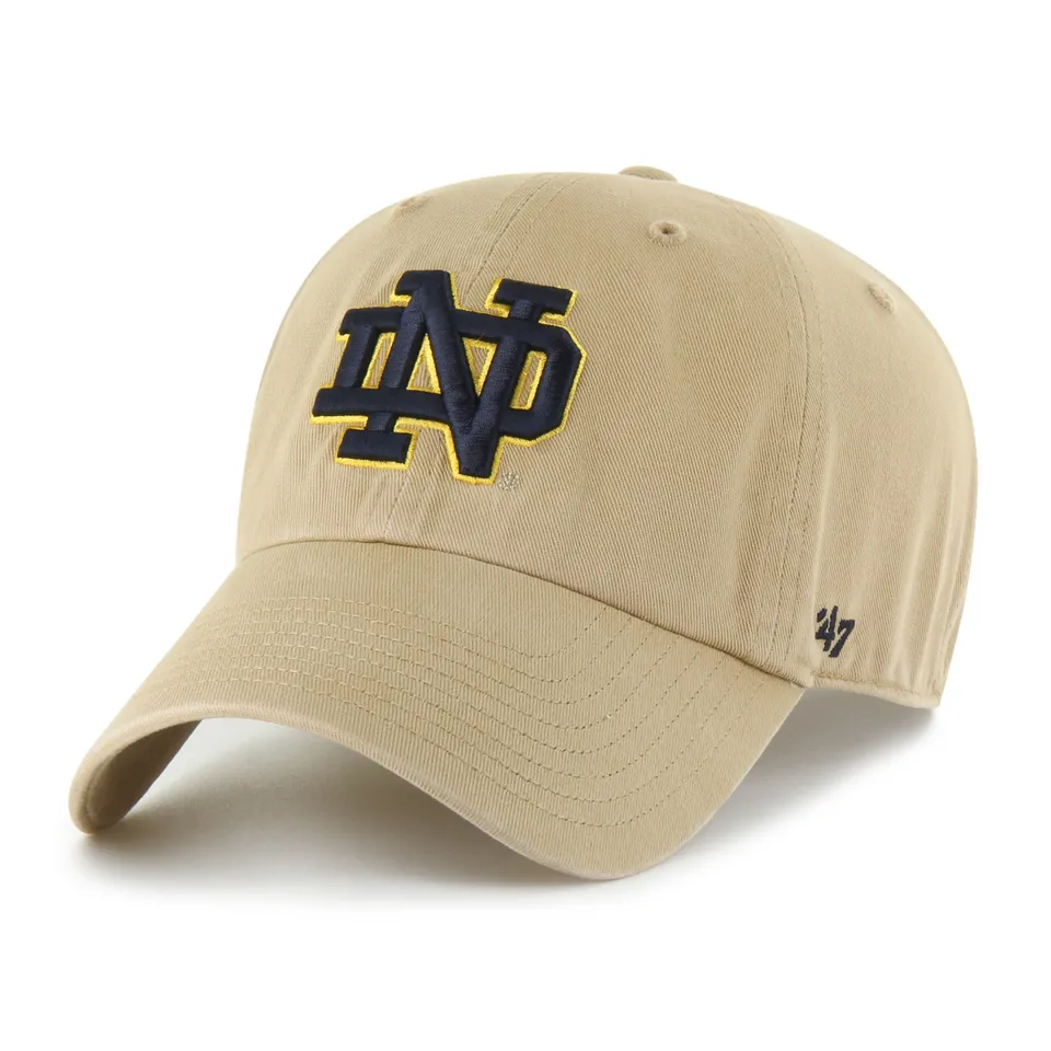 47-clean-up-notre-dame-fighting-irish-kappe-khaki-osf image 1