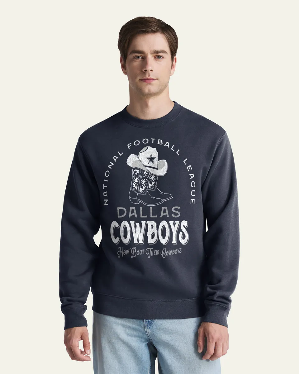 47-brand-47-everyday-crew-dallas-cowboys-sweatshirt-navy-2 image 1