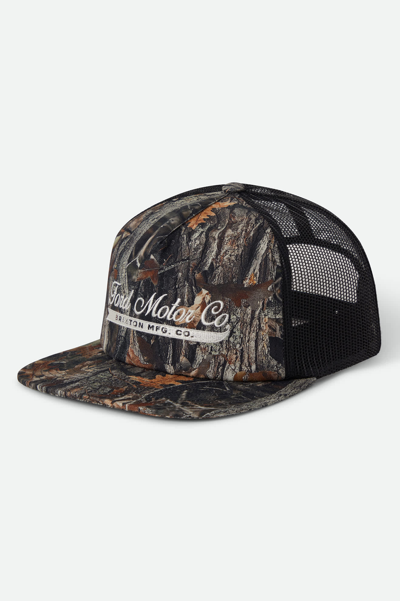 brixton-ford-trucker-cap-boxwood-green image 1