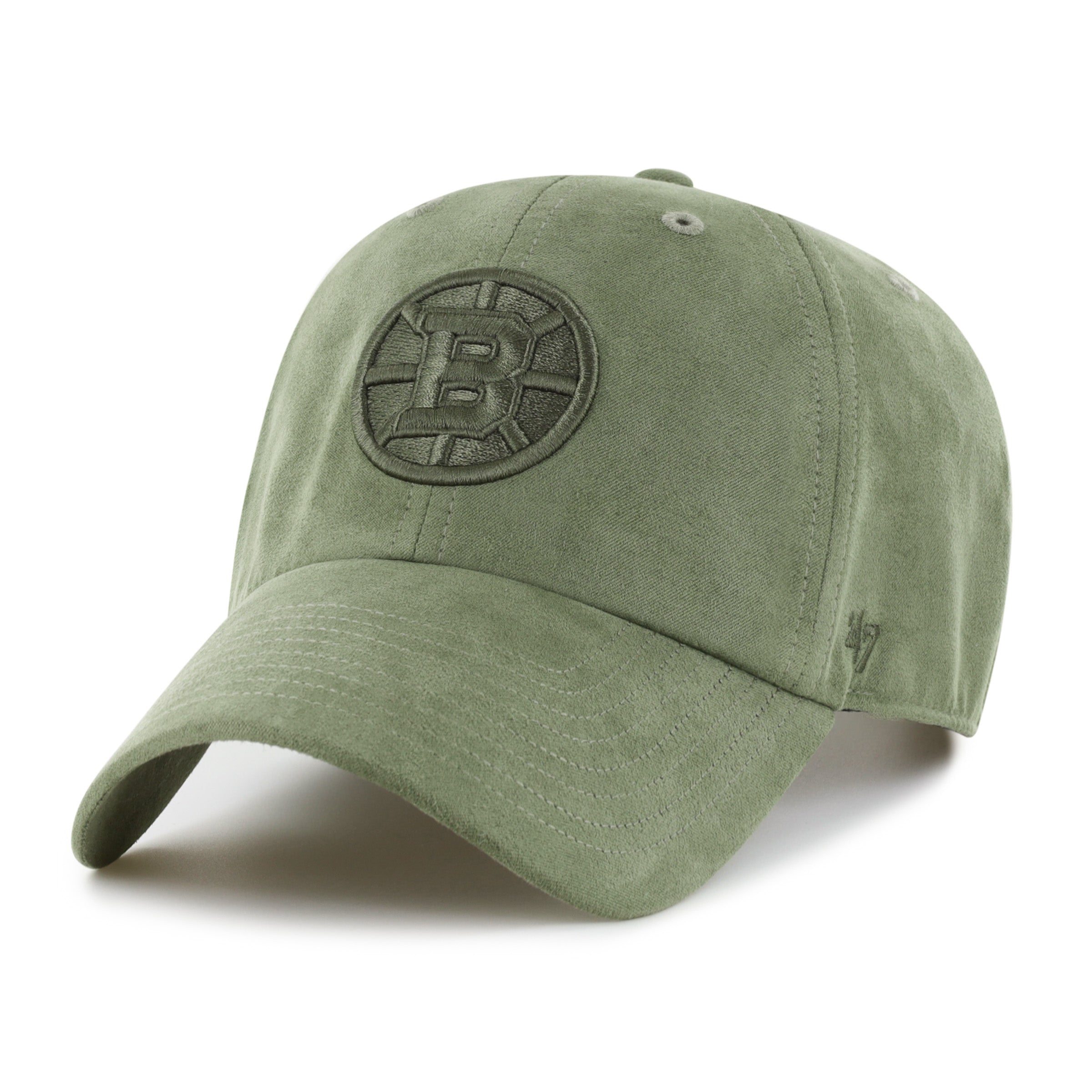 47-clean-up-ballpark-suede-boston-bruins-cap-moss-osf image 1