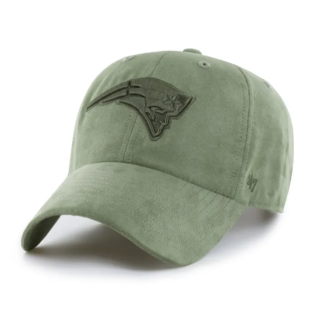 47-clean-up-new-england-patriots-ballpark-suede-cap-moss image 1