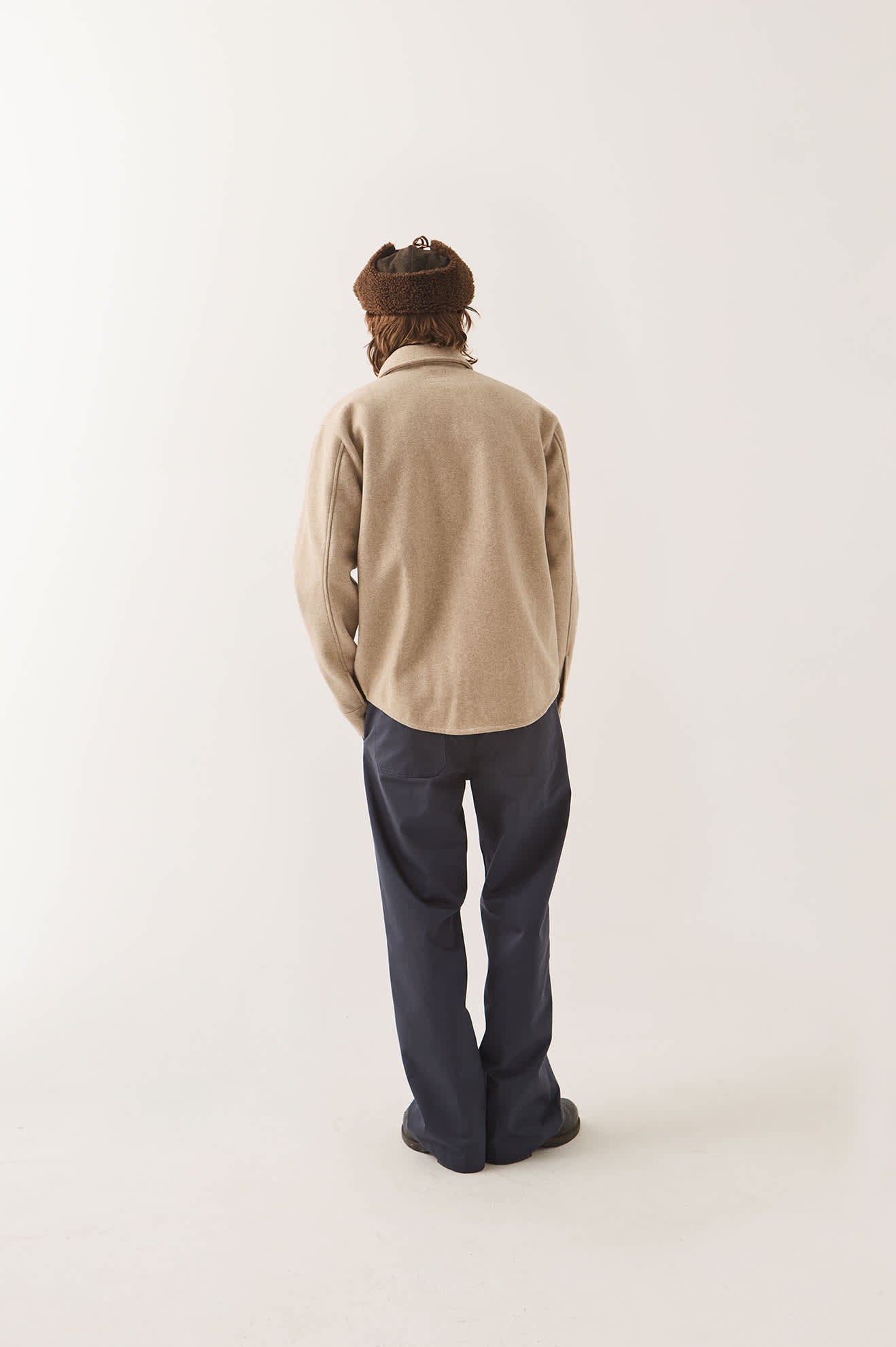 brixton-durham-felted-stretch-jacke-oatmeal-hemdjacke image 3