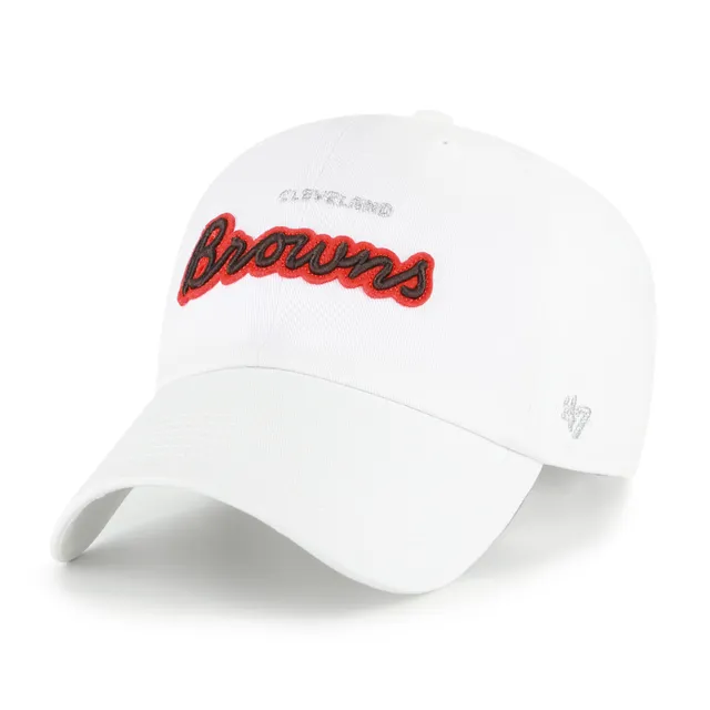 47-brand-cleveland-browns-script-clean-up-cap-wei-damen image 1
