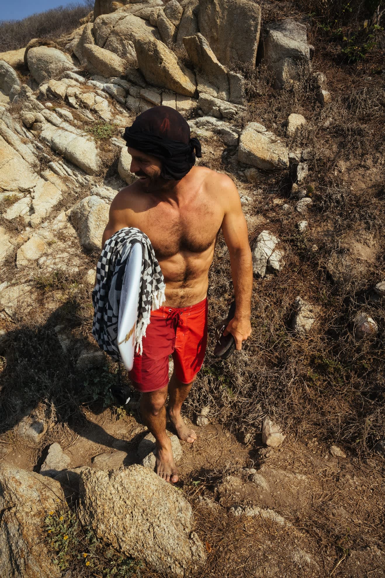 brixton-classic-trunk-17-boardshorts-adrenaline-rush-robust-red image 8