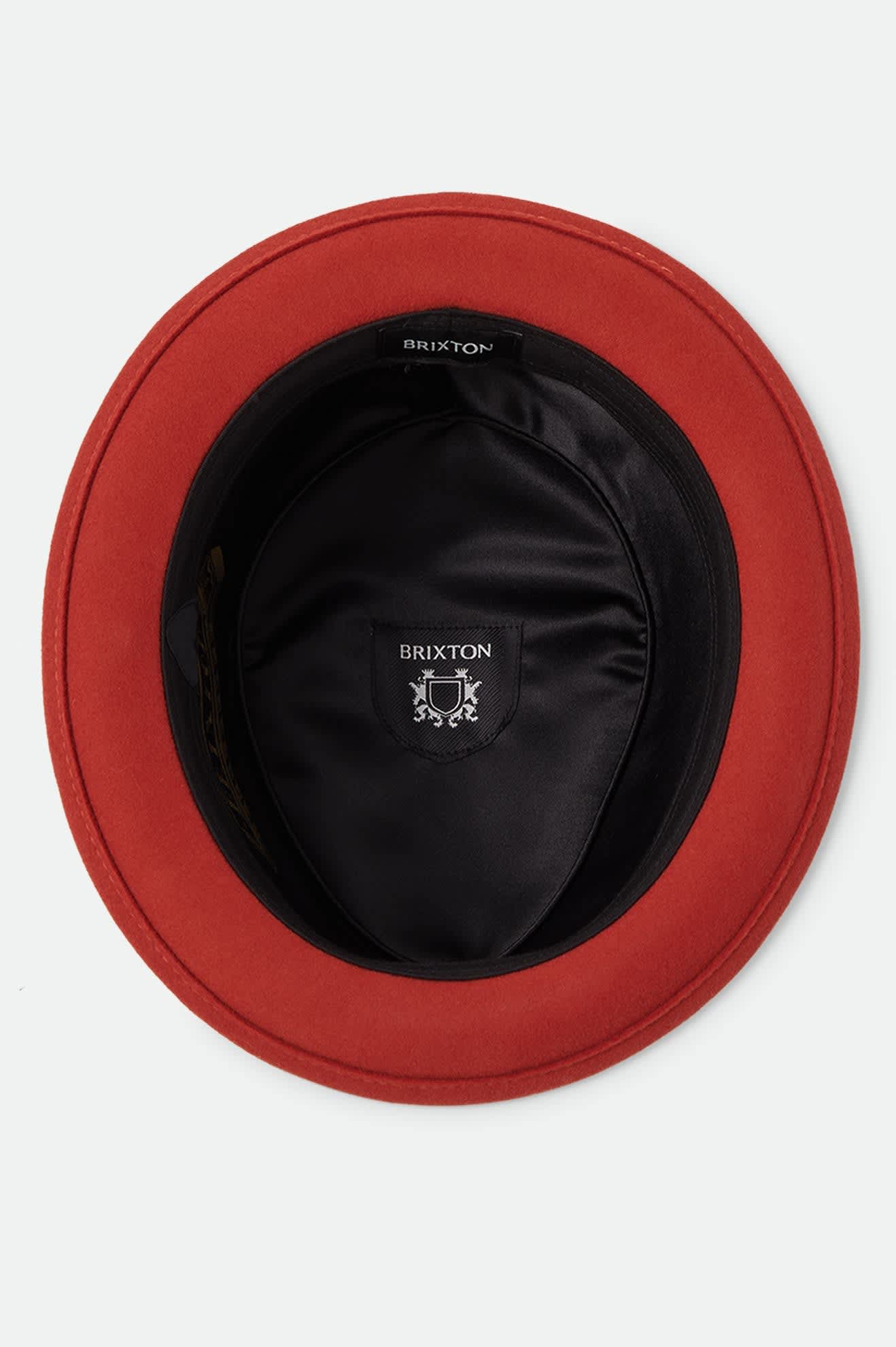 brixton-stout-pork-pie-red-earth-wax-paper-fedora-hut image 5