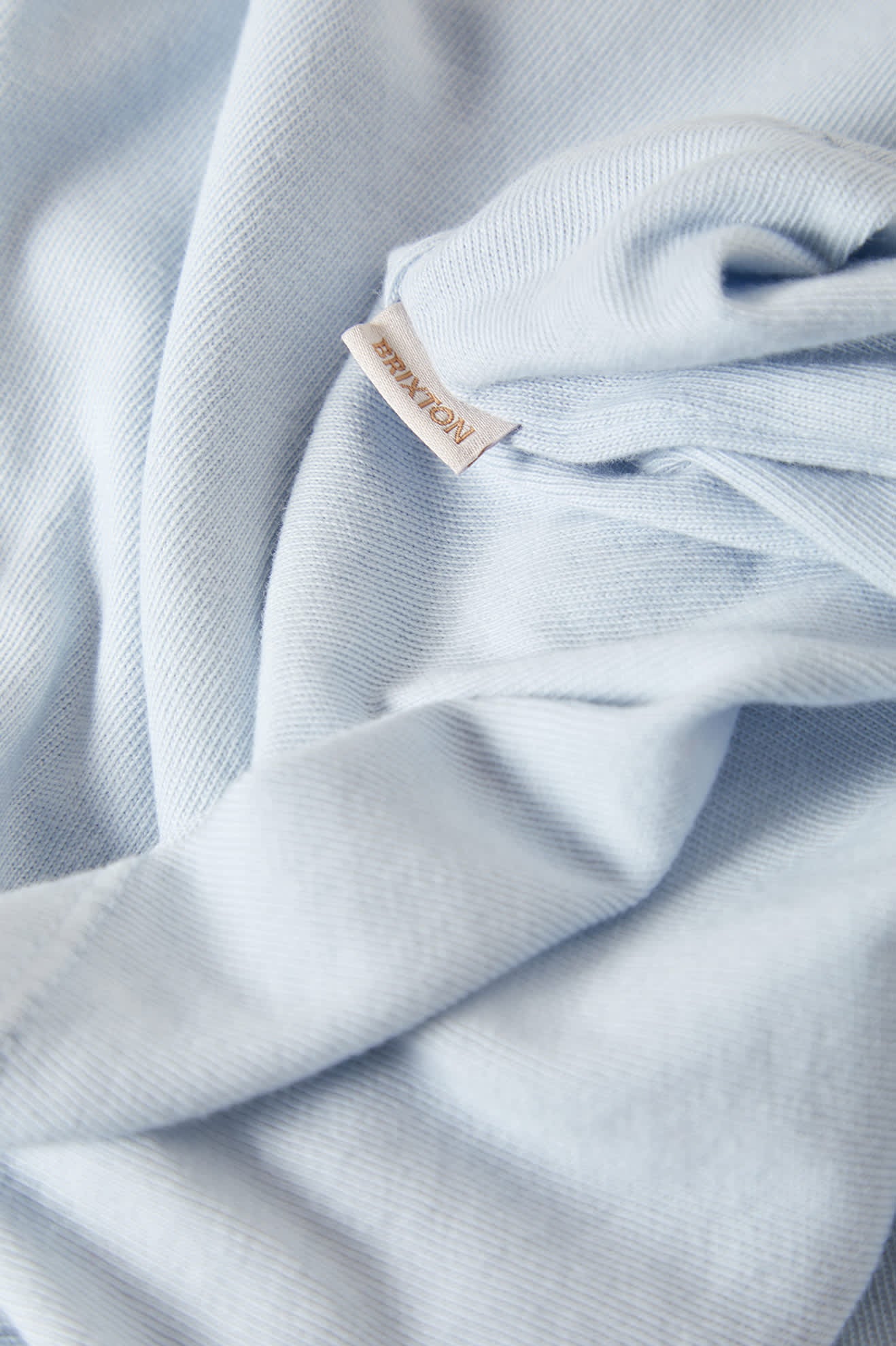 brixton-carefree-perfect-t-shirt-blue-aura-bio-baumwolle image 6