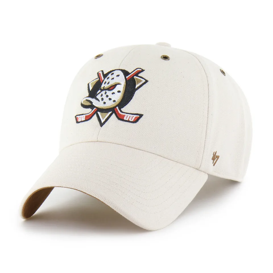 47-brand-clean-up-anaheim-ducks-carhartt-cap-natural image 1