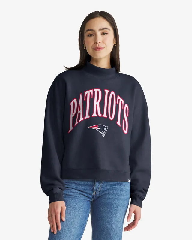 47-brand-vantage-patriots-mock-neck-pullover-navy-damen image 1