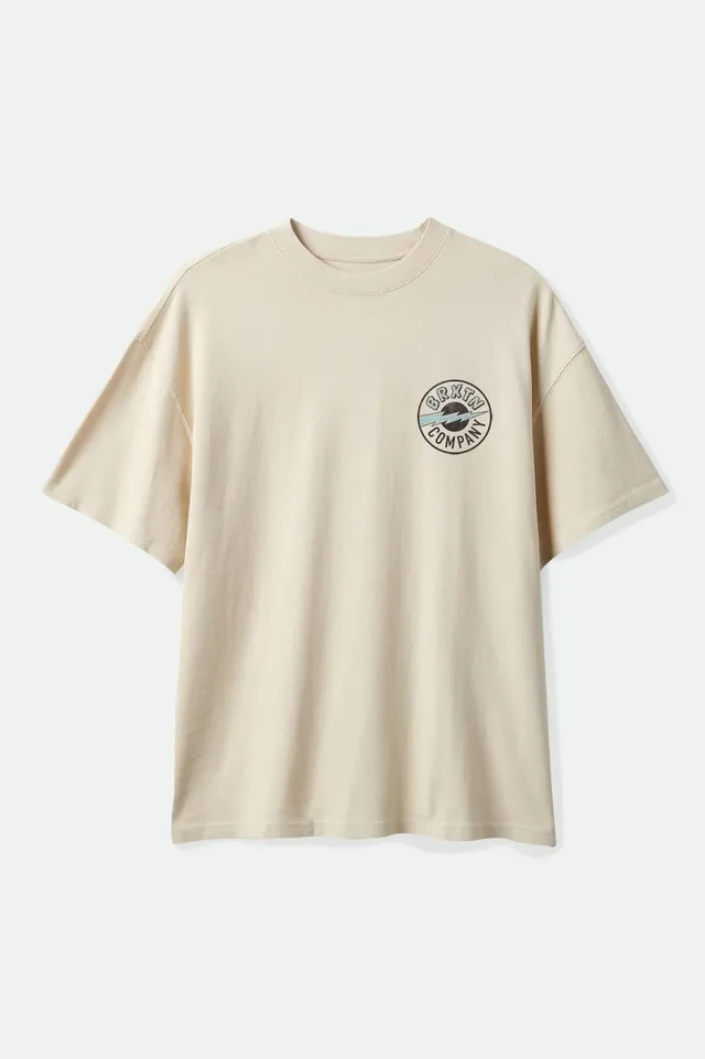 brixton-upson-boxed-crop-t-shirt-cream-boxy-baumwolle image 1
