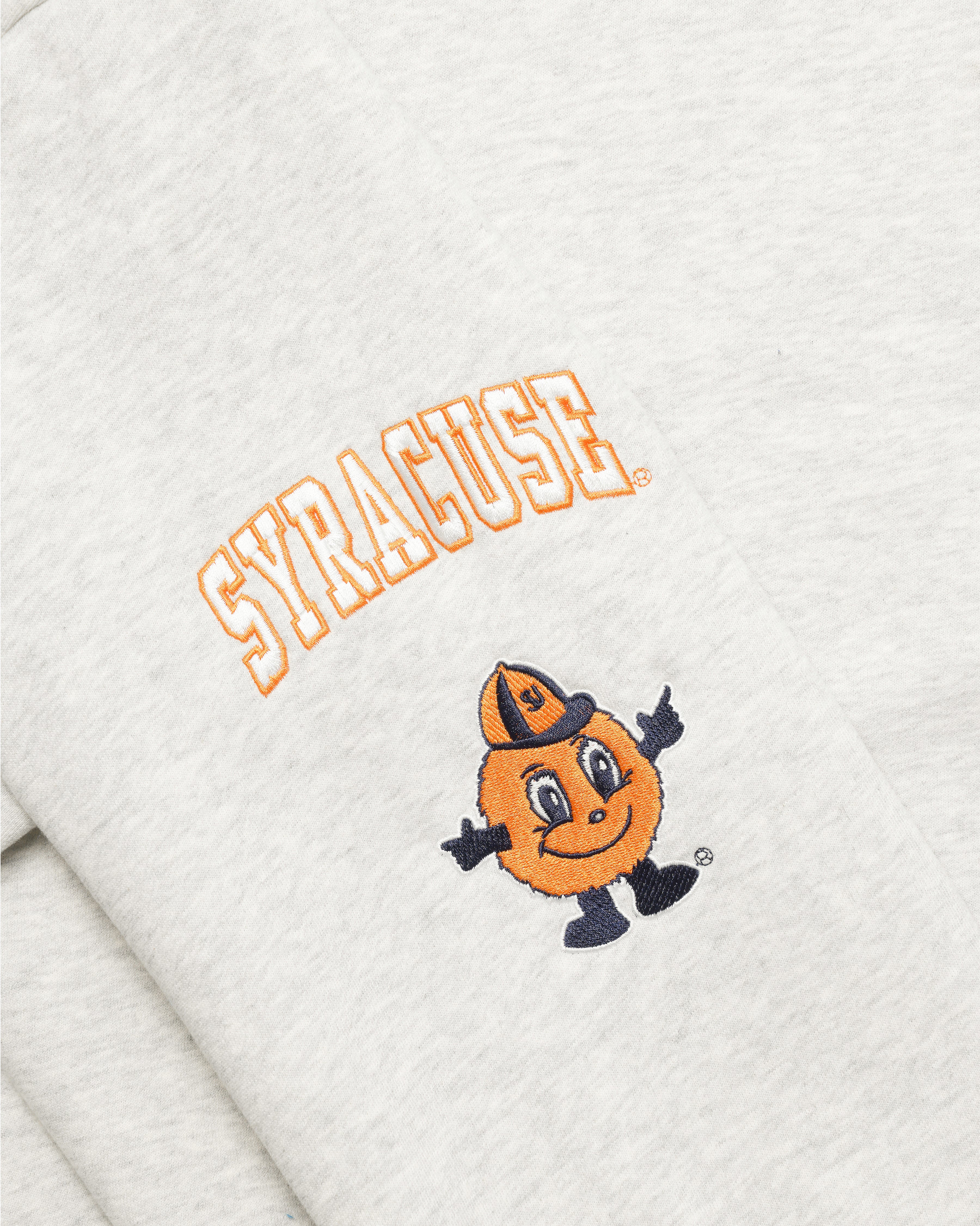 47-brand-parke-syracuse-orange-mockneck-pullover-relay-grey image 4