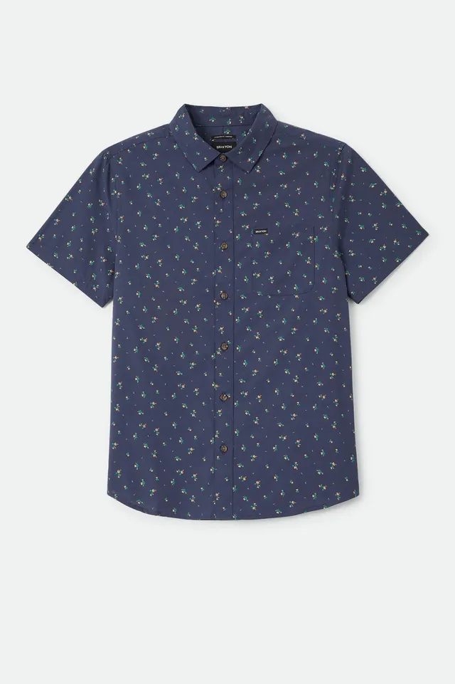 brixton-charter-print-shirt-hemd-washed-navy-micro-floral image 1