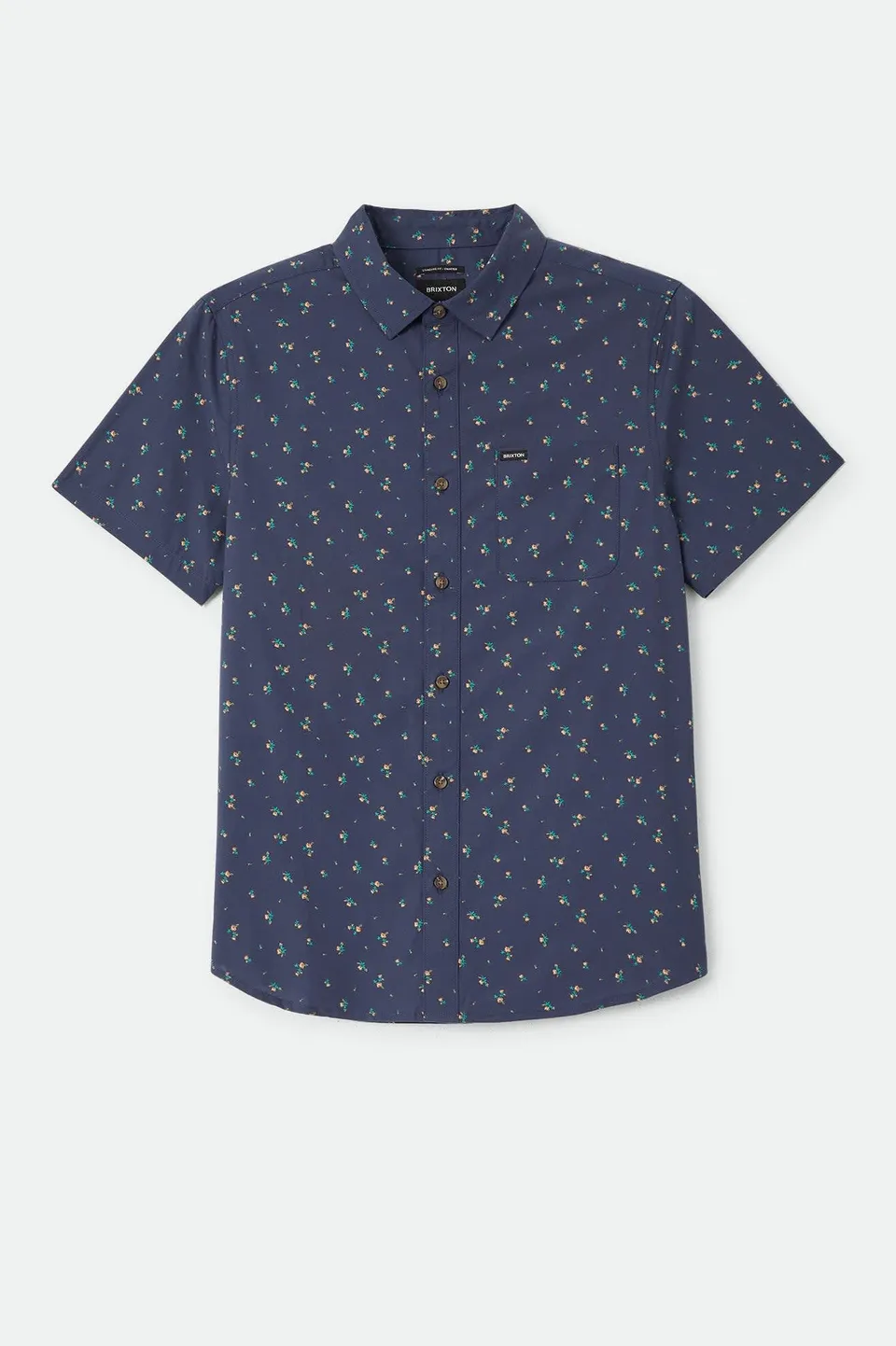 brixton-charter-print-shirt-hemd-washed-navy-micro-floral image 1