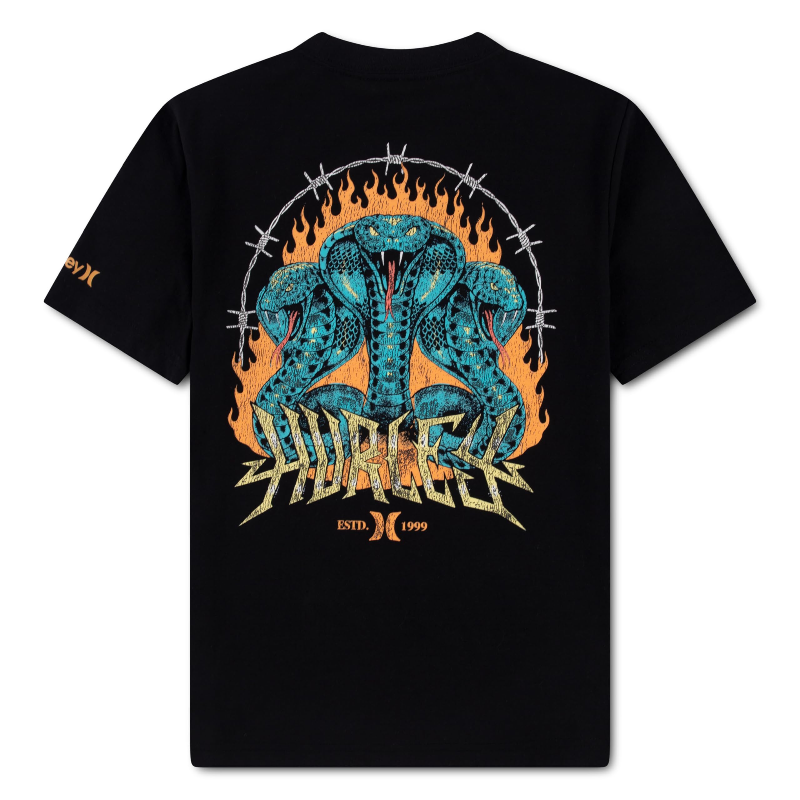 hurley-89052-grafik-t-shirt-f-r-jungen-8-10-jahre-kurzarm image 2