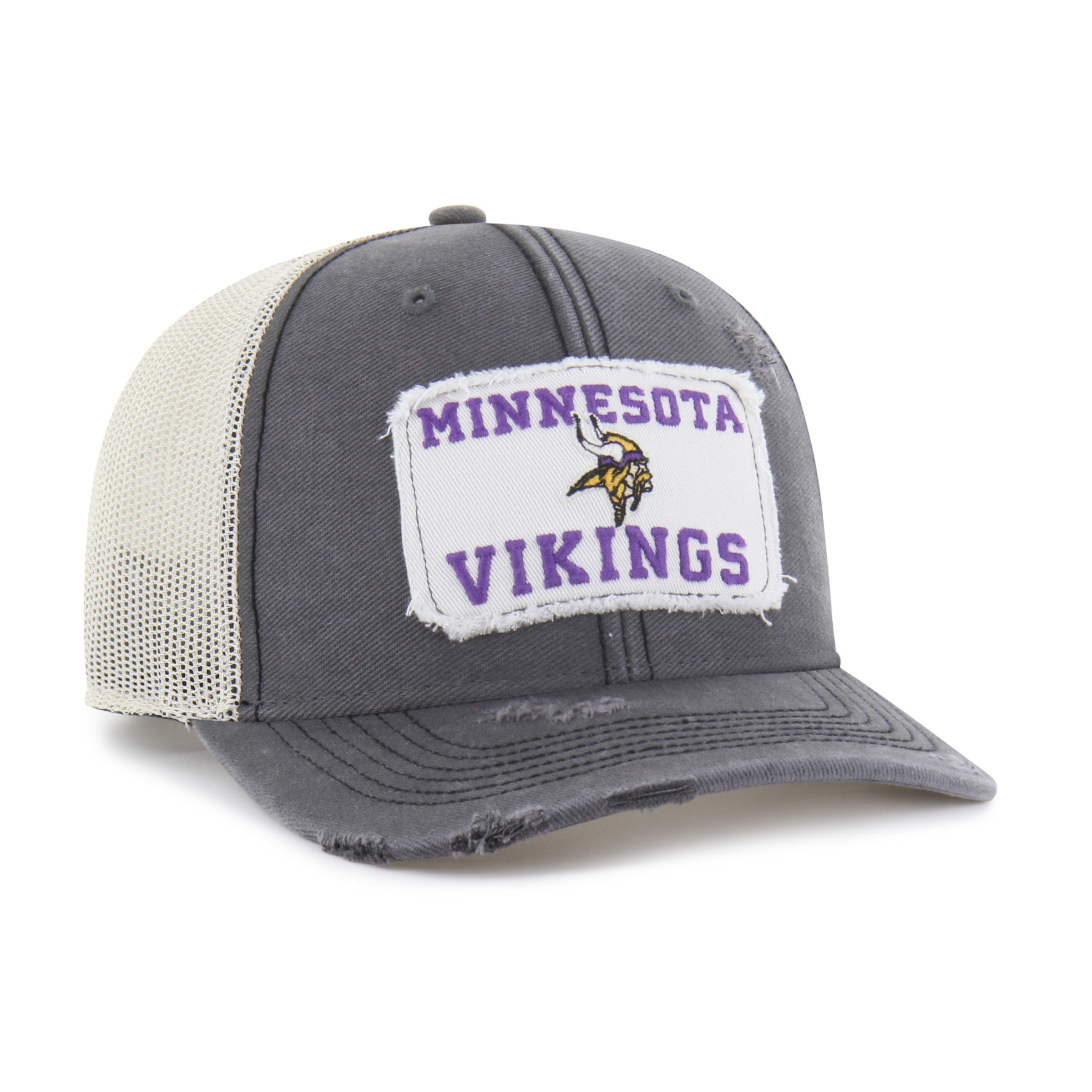 47-brand-egremont-strap-trucker-cap-minnesota-vikings-coal image 3